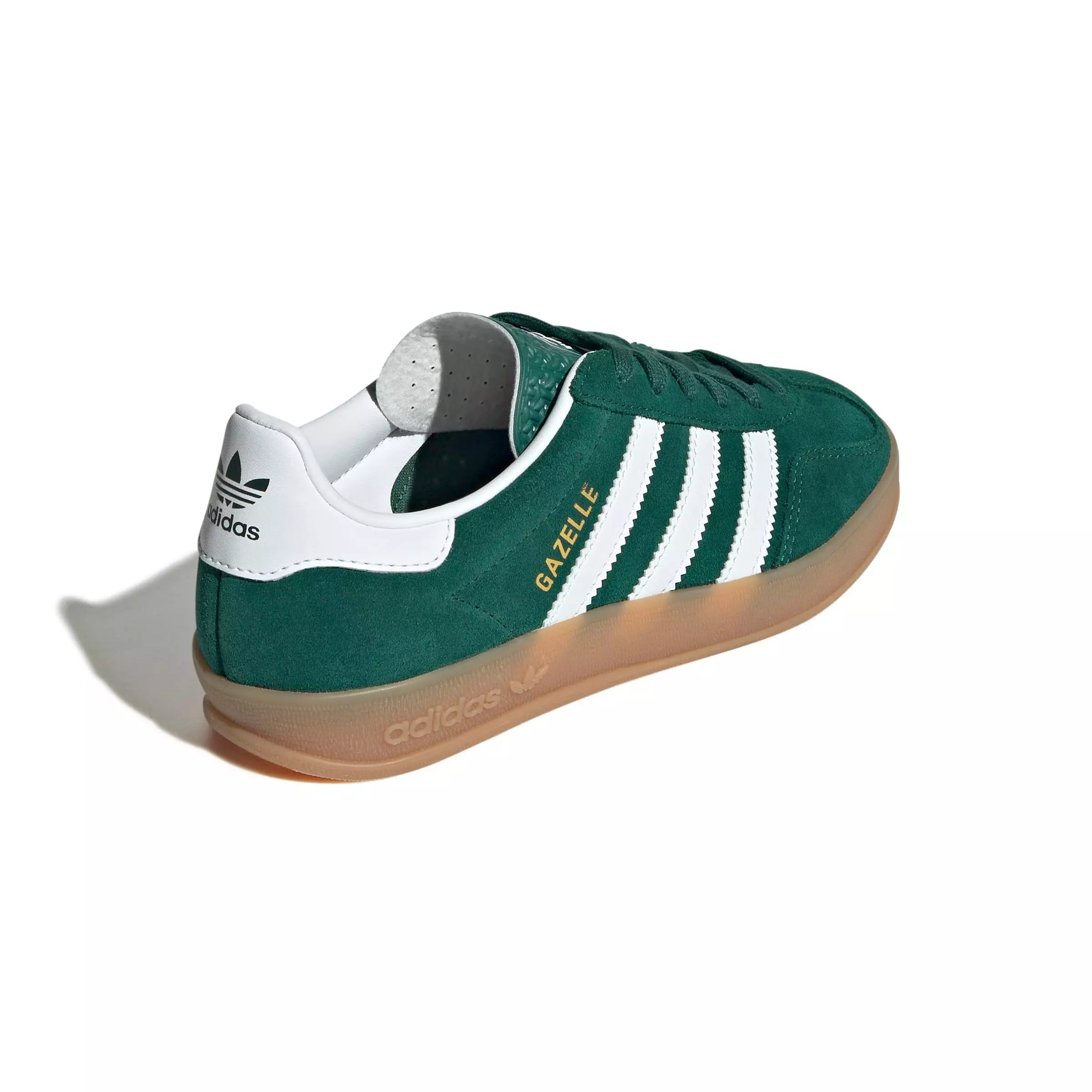 adidas Originals Gazelle "Collegiate Green/Ftwr White/Gum 2" Grade School Boys' Shoe - GREEN/WHITE/GUM