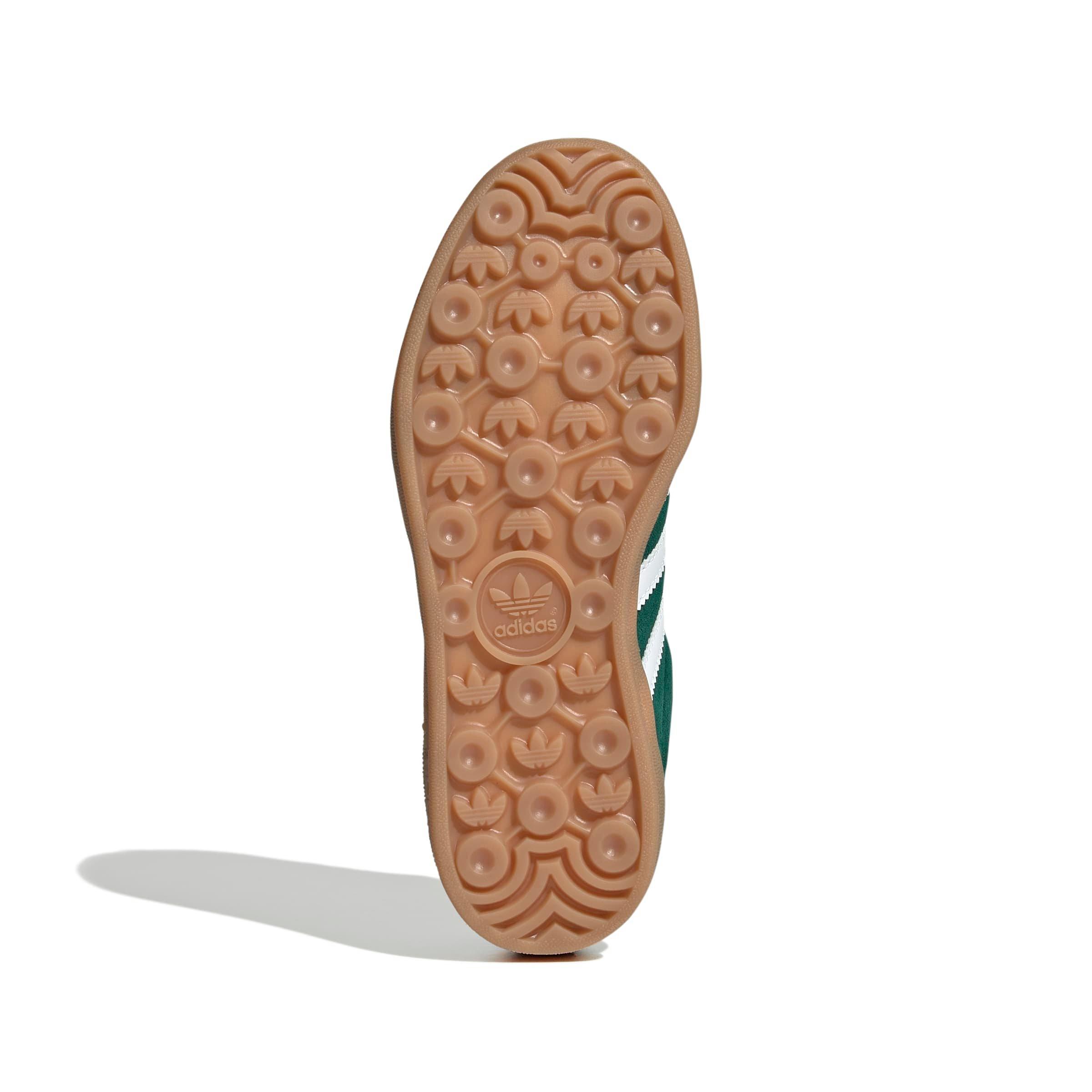 adidas Originals Gazelle Grade School Boys' "Collegiate Green/Ftwr White/Gum 2" Shoe