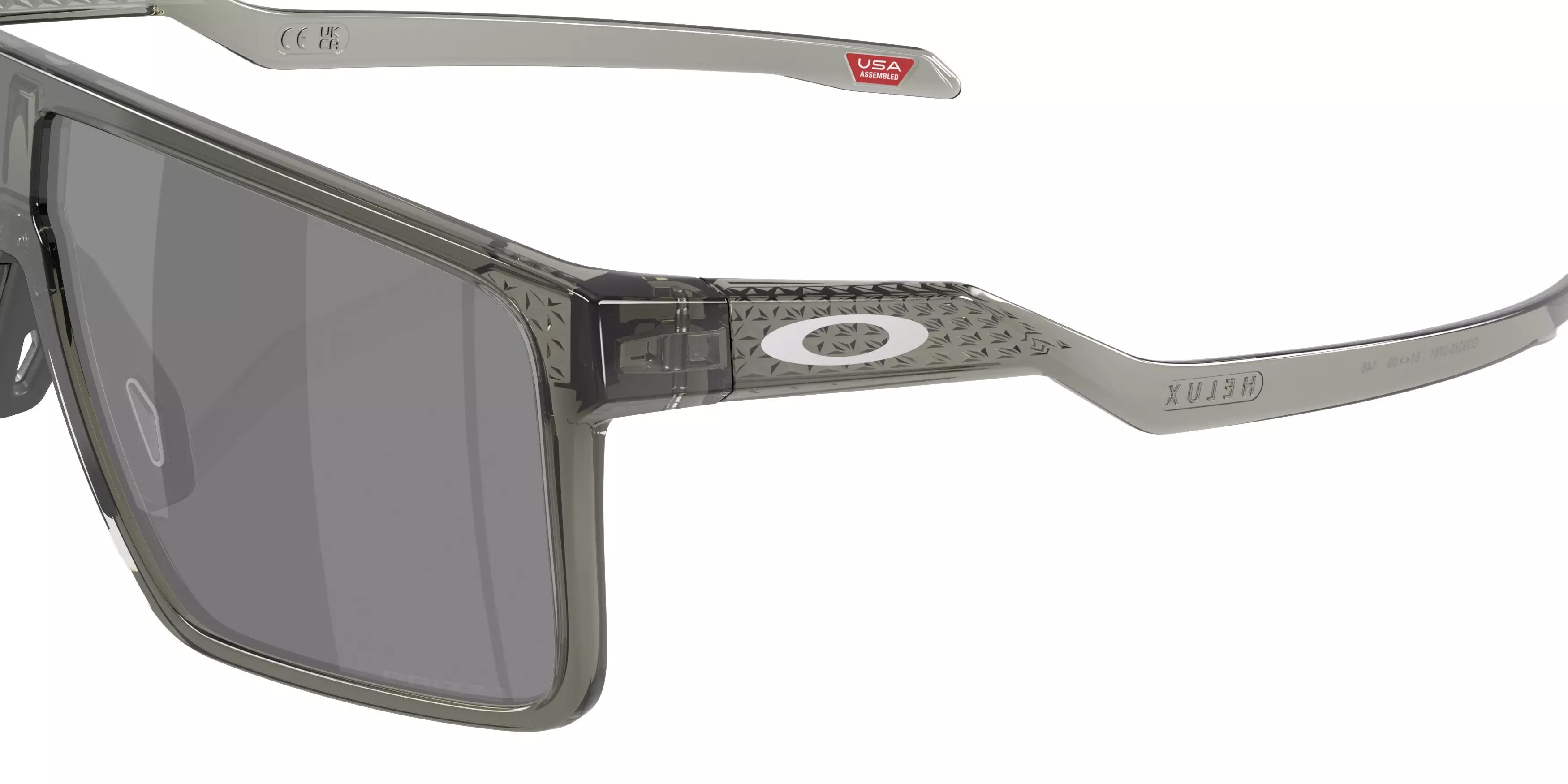 Oakley Helux Prizm Black Sunglasses - Grey Smoke - GREY