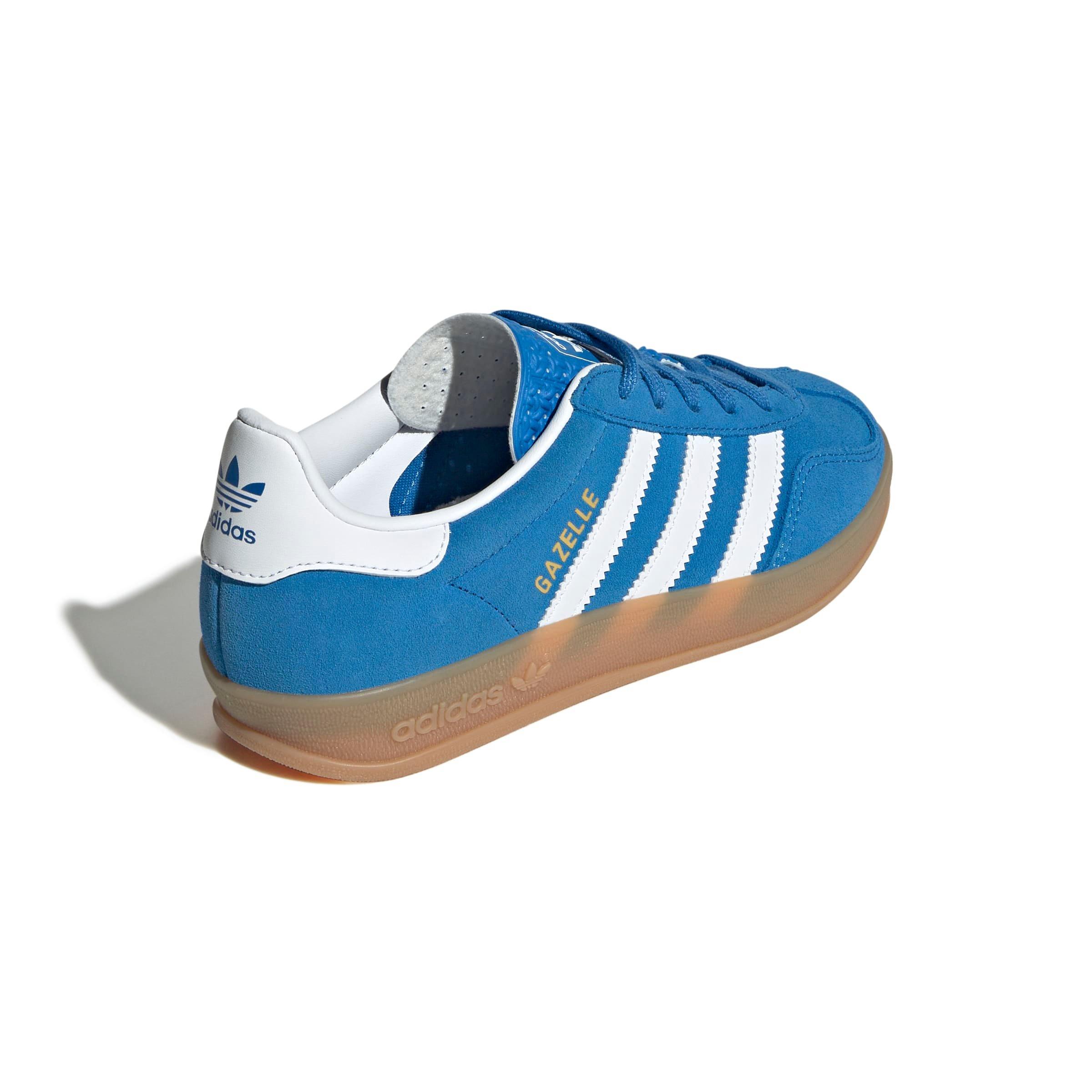 adidas Originals Gazelle Grade School Boys' "Bluebird/Ftwr White/Gum 2" Shoe