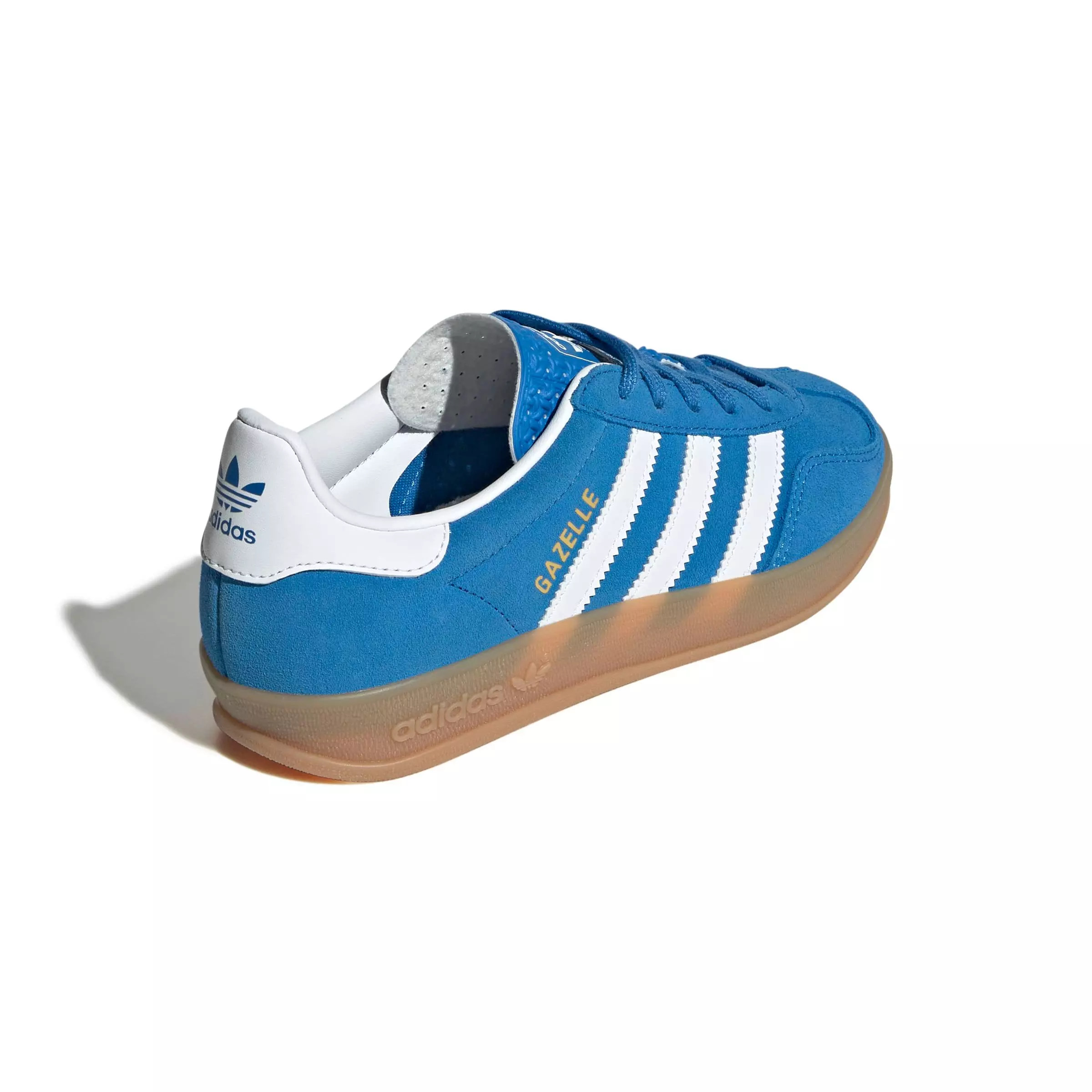 adidas Originals Gazelle "Bluebird/Ftwr White/Gum 2" Grade School Boys' Shoe - BLUEBIRD/WHITE/GUM