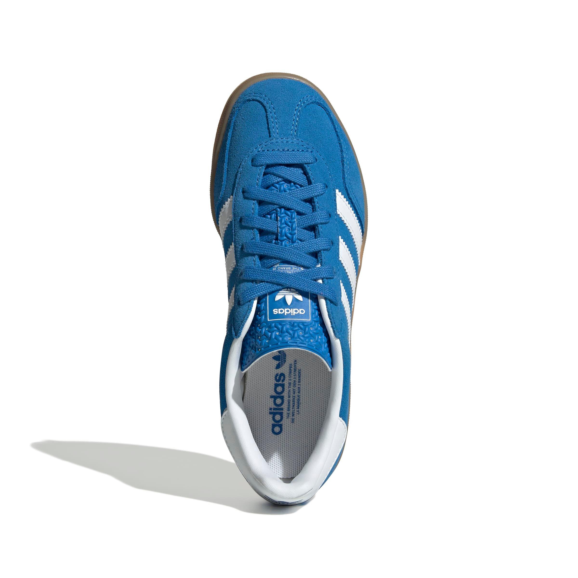 adidas Originals Gazelle Grade School Boys' "Bluebird/Ftwr White/Gum 2" Shoe