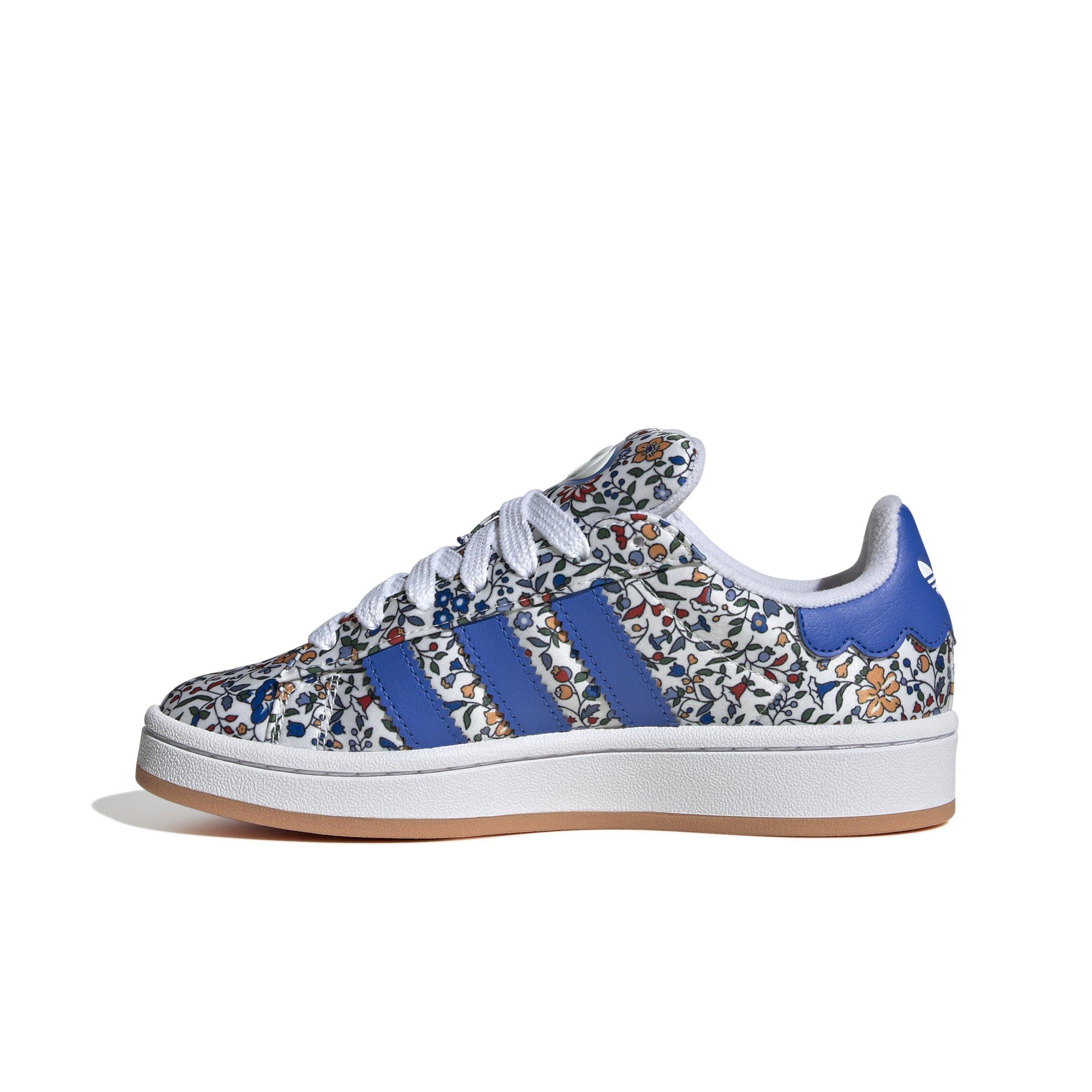 adidas Originals Campus 00s X Liberty London Grade School Girls' "Blue/Off White" Shoe