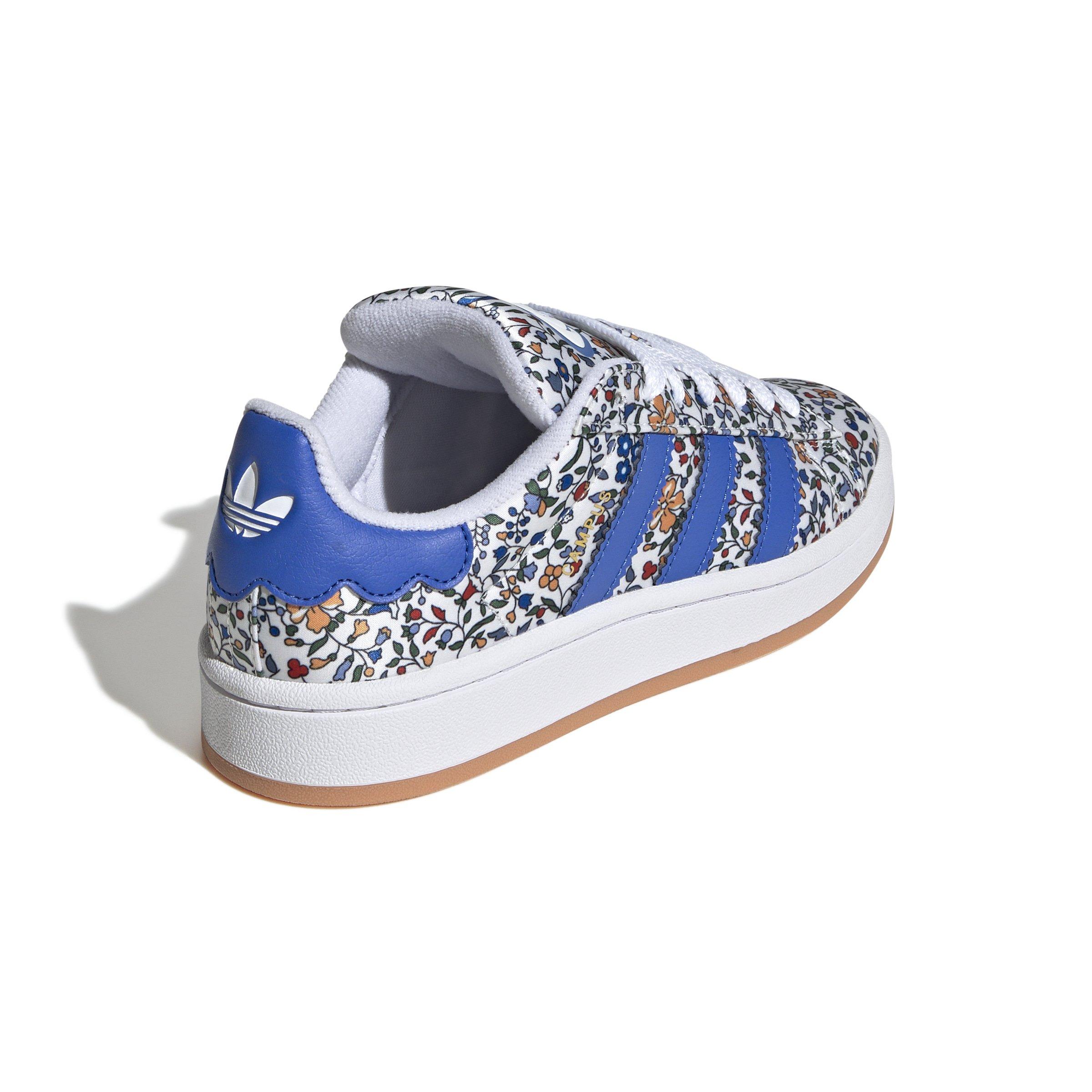 adidas Originals Campus 00s X Liberty London Grade School Girls' "Blue/Off White" Shoe