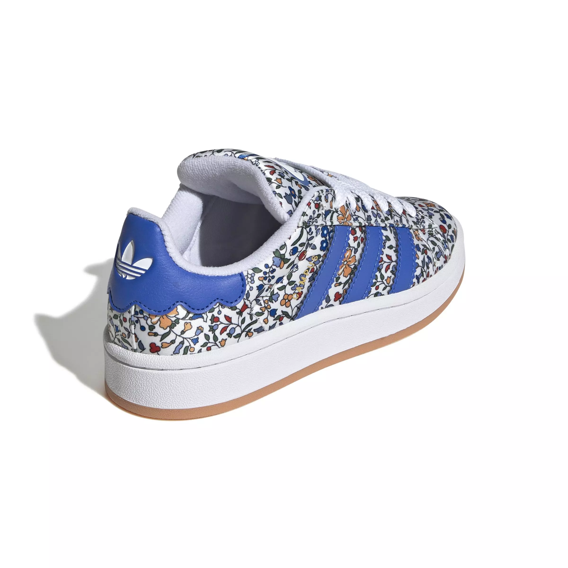 adidas Originals Campus 00s X Liberty London "Blue/Off White" Grade School Girls' Shoe - BLUE/OFF WHITE