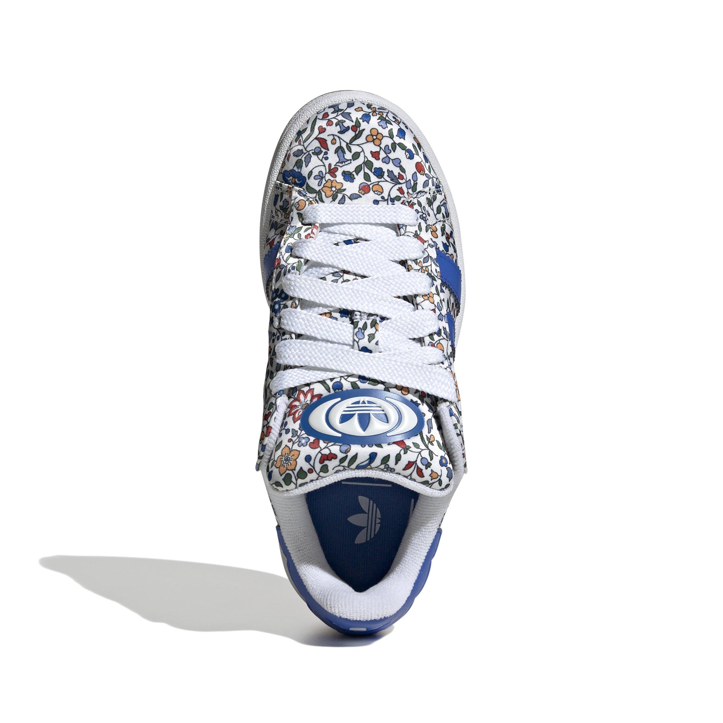 adidas Originals Campus 00s X Liberty London Grade School Girls' "Blue/Off White" Shoe