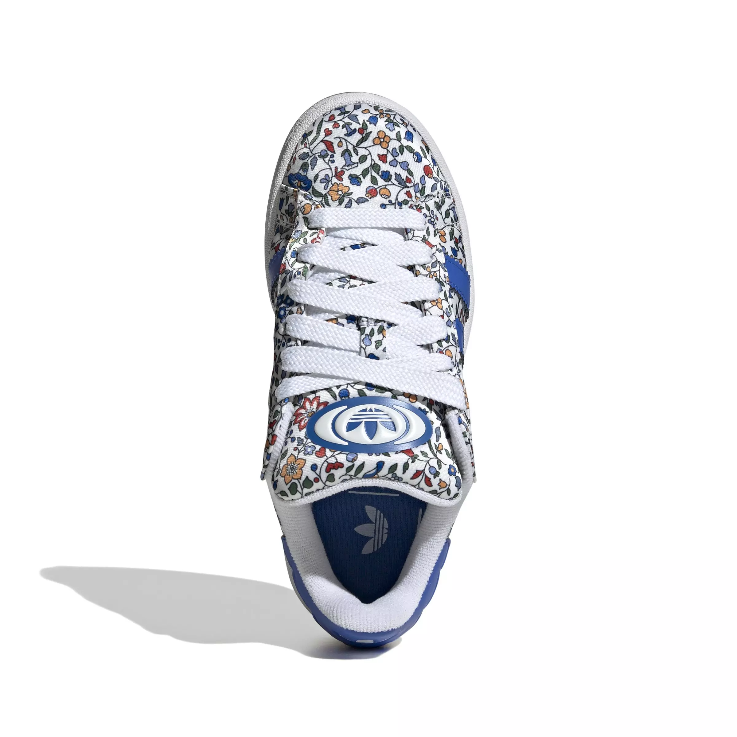 adidas Originals Campus 00s X Liberty London "Blue/Off White" Grade School Girls' Shoe - BLUE/OFF WHITE