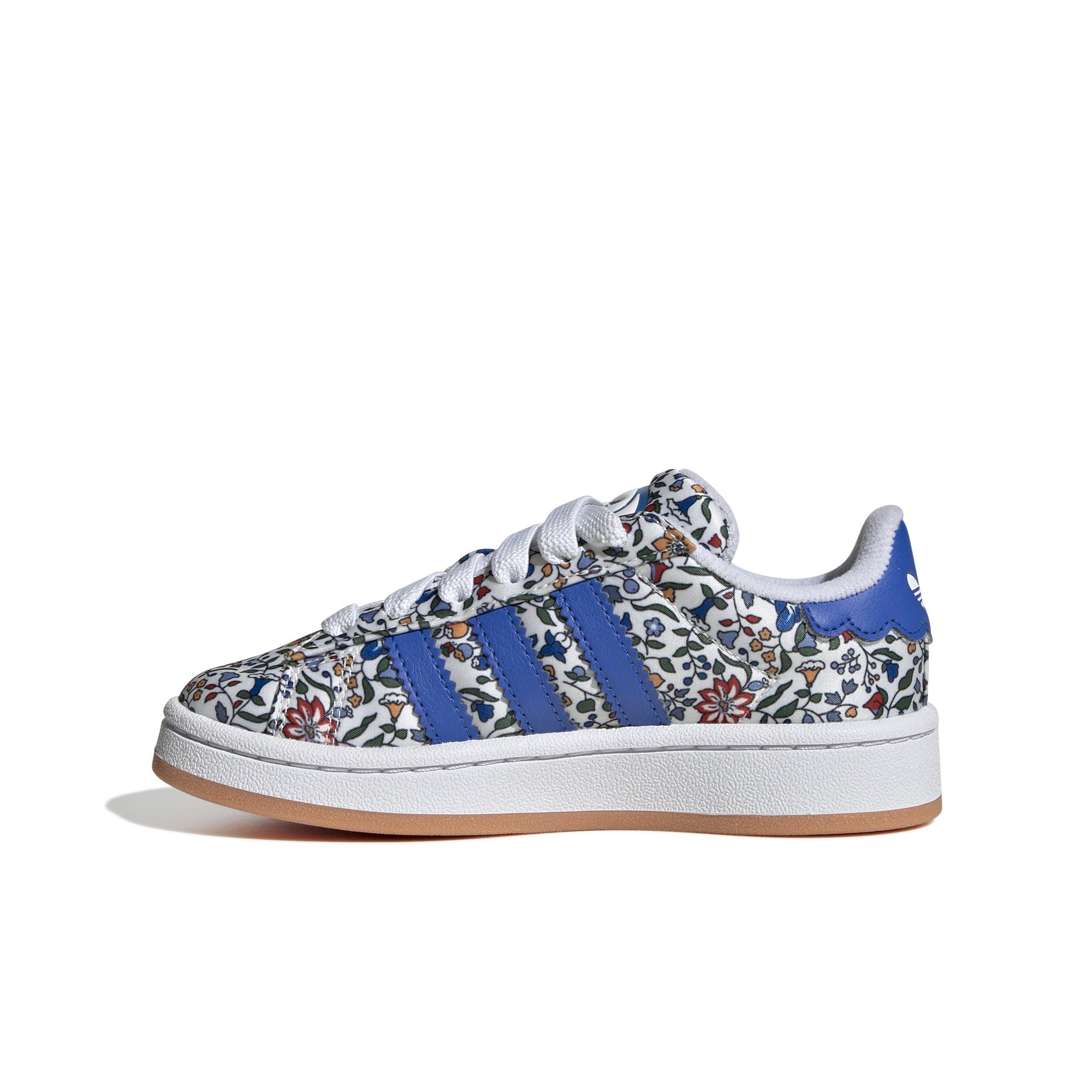 adidas Originals Campus 00s x Liberty London Comfort Closure Preschool Girls' "Blue/Off White" Shoe