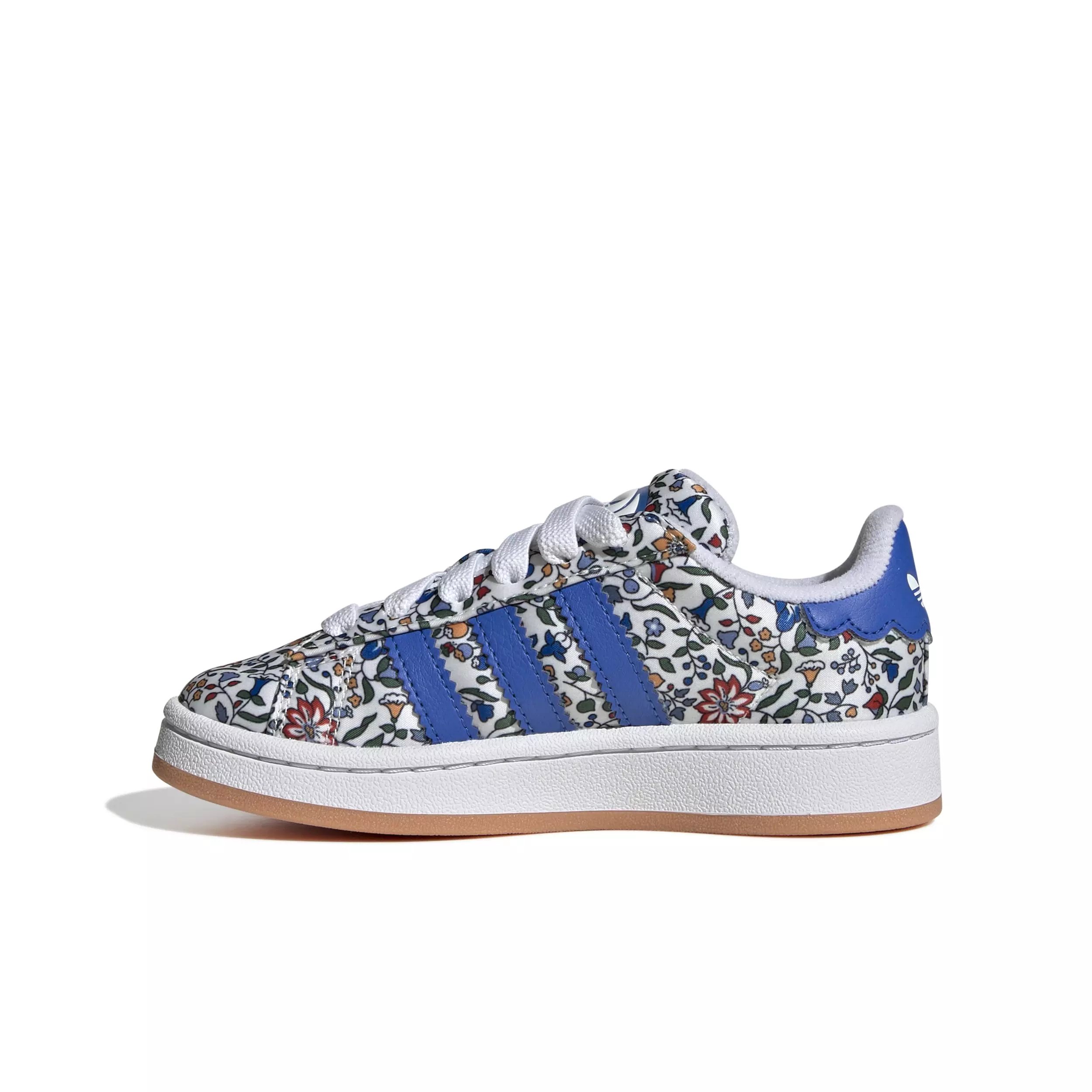 adidas Originals Campus 00s x Liberty London Comfort Closure "Blue/Off White" Preschool Girls' Shoe - BLUE/OFF WHITE