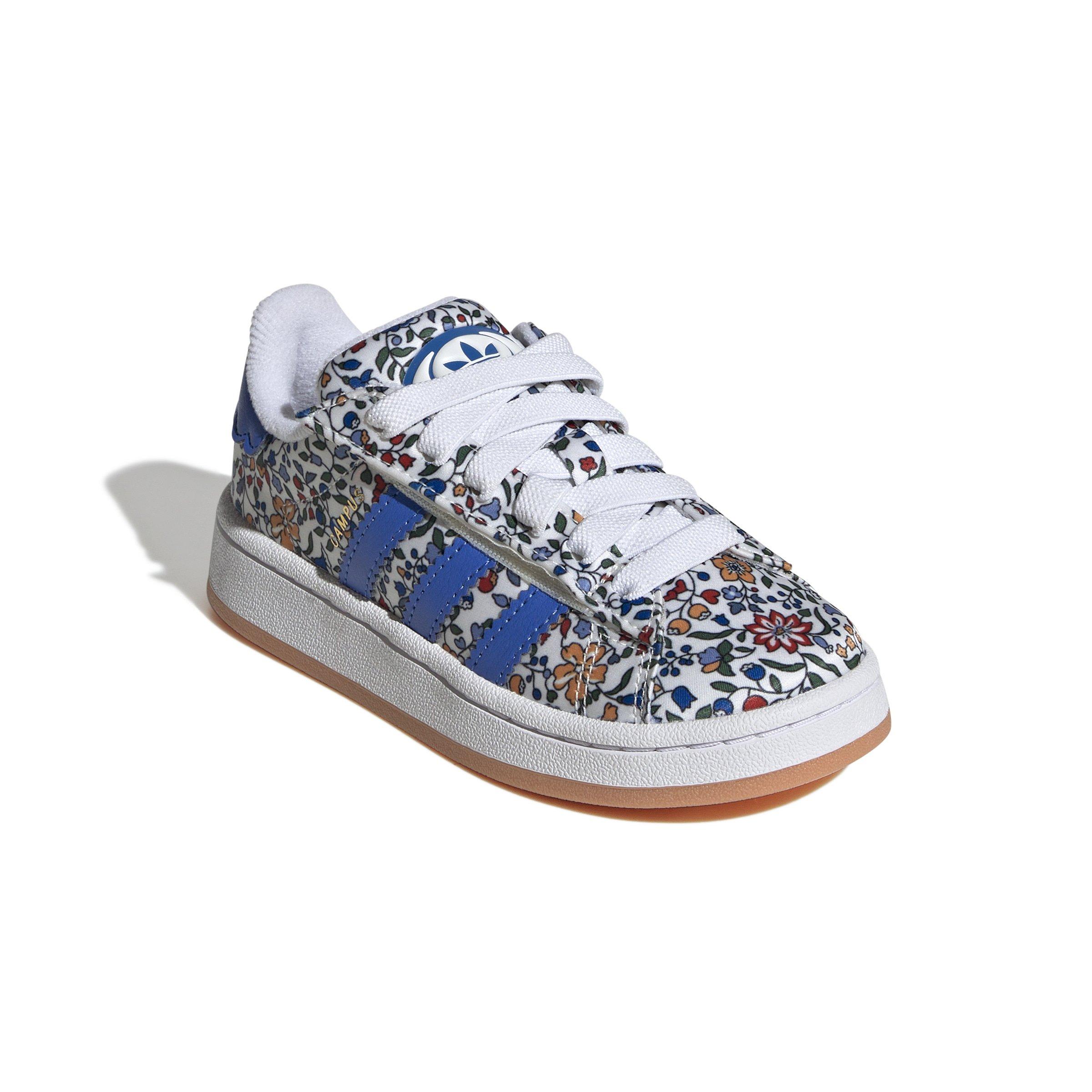 adidas Originals Campus 00s x Liberty London Comfort Closure Preschool Girls' "Blue/Off White" Shoe