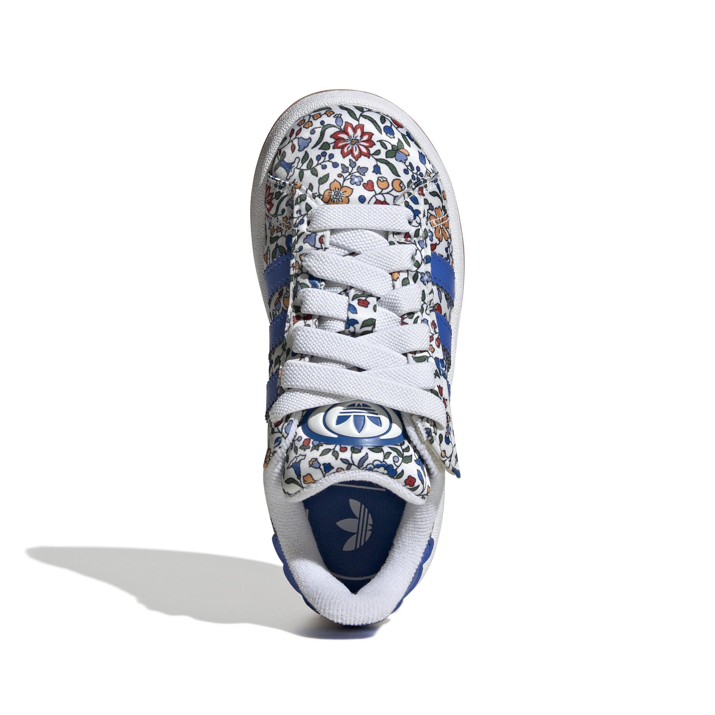 adidas Originals Campus 00s x Liberty London Comfort Closure Preschool Girls' "Blue/Off White" Shoe