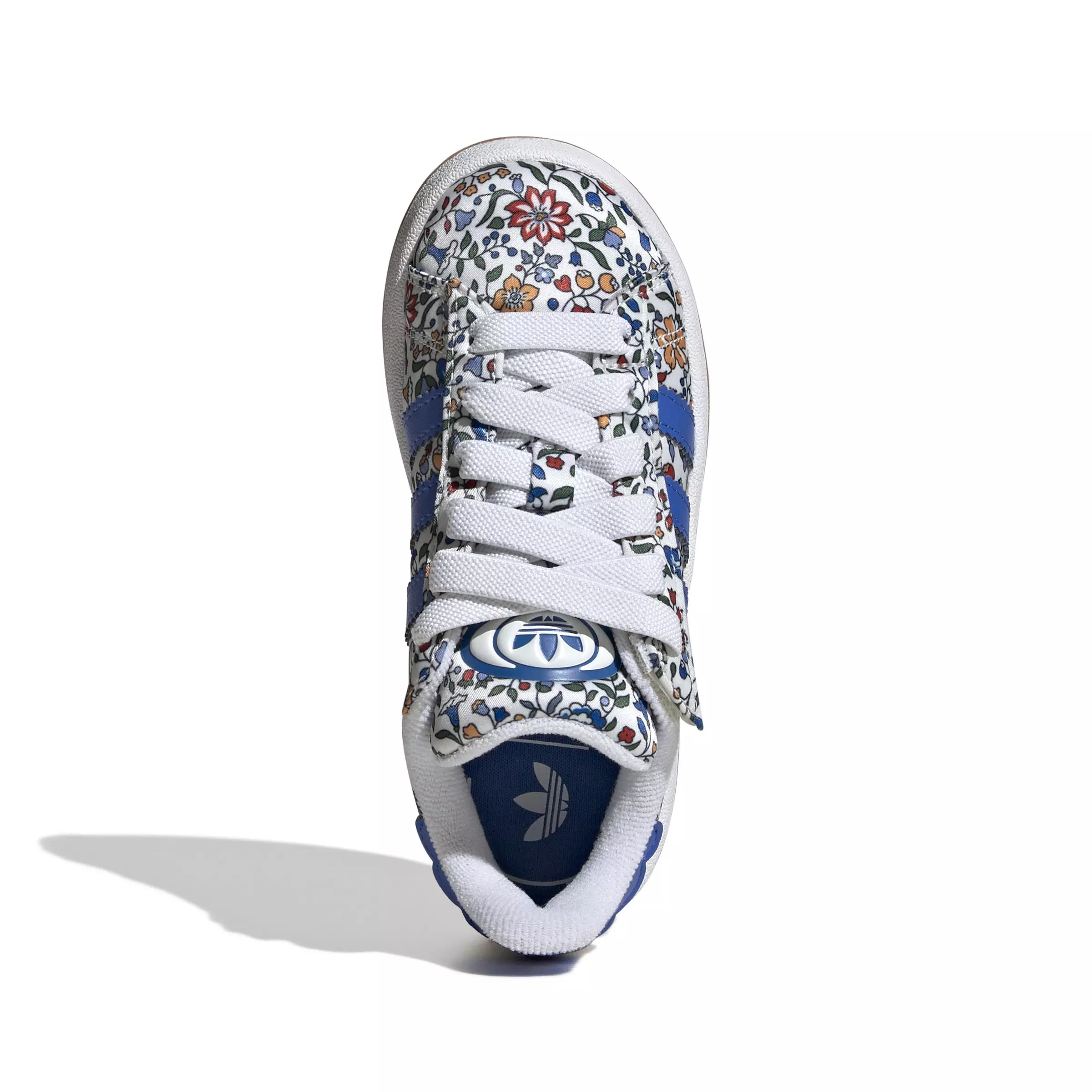 adidas Originals Campus 00s x Liberty London Comfort Closure "Blue/Off White" Preschool Girls' Shoe - BLUE/OFF WHITE