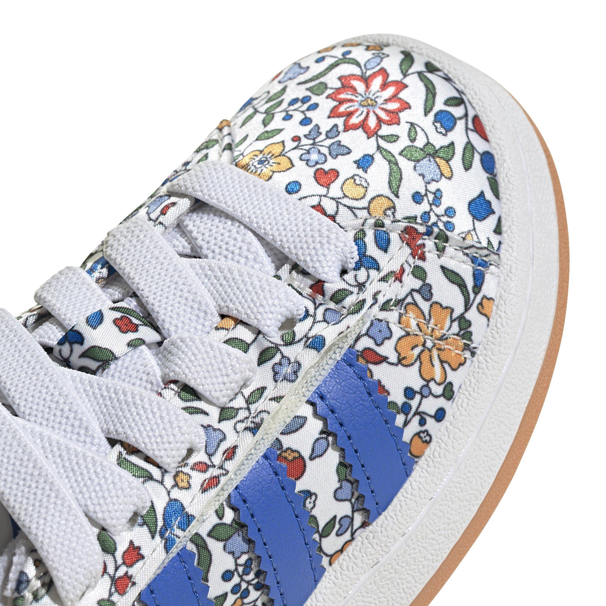 adidas Originals Campus 00s x Liberty London Comfort Closure Preschool Girls' "Blue/Off White" Shoe