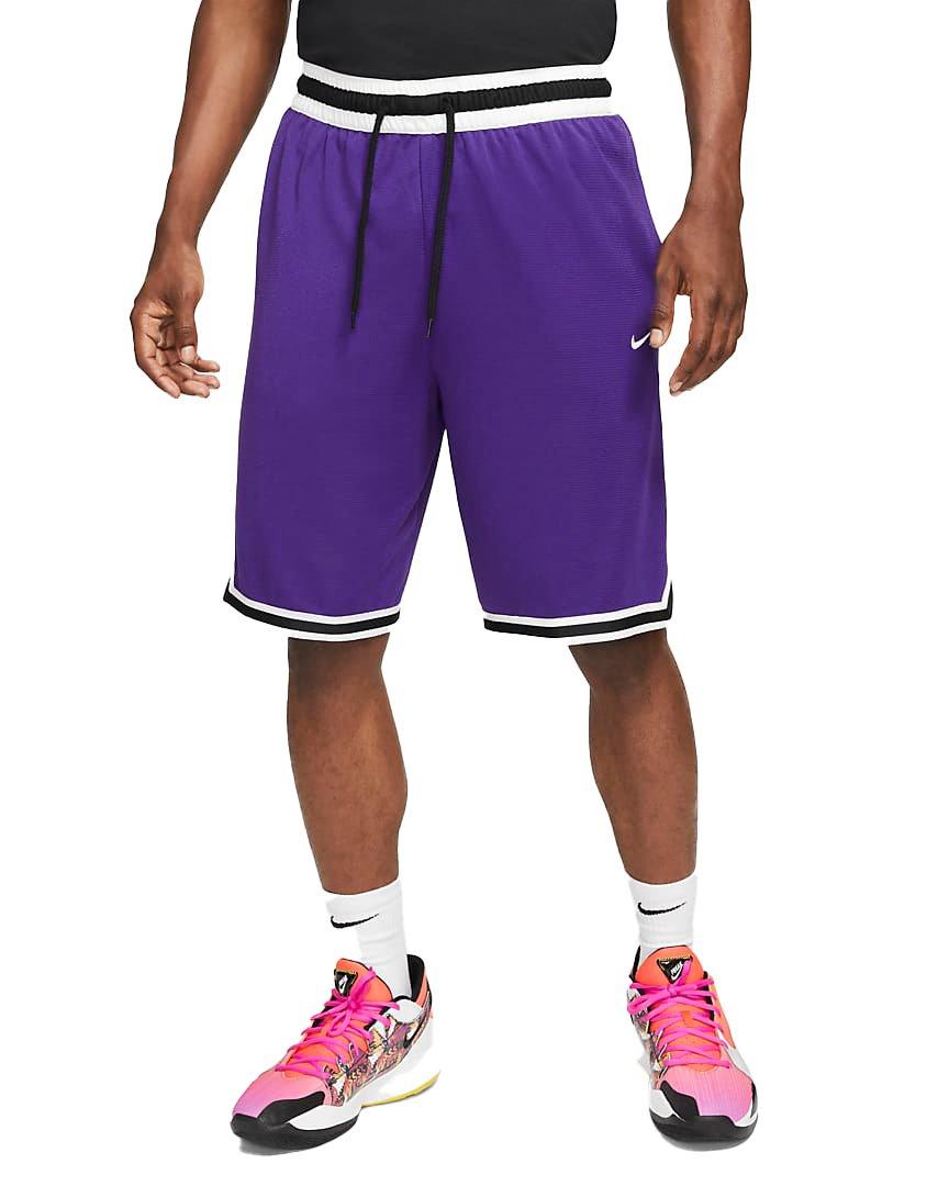 Purple and black hot sale nike shorts