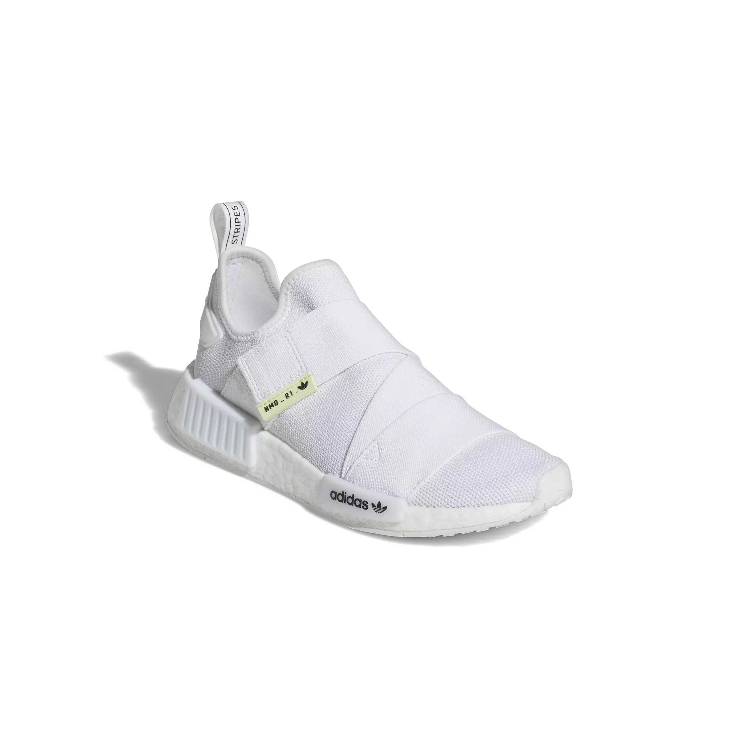 adidas Originals NMD_R1 "Ftwr White/Ftwr White/Core Black" Women's Shoe - WHITE