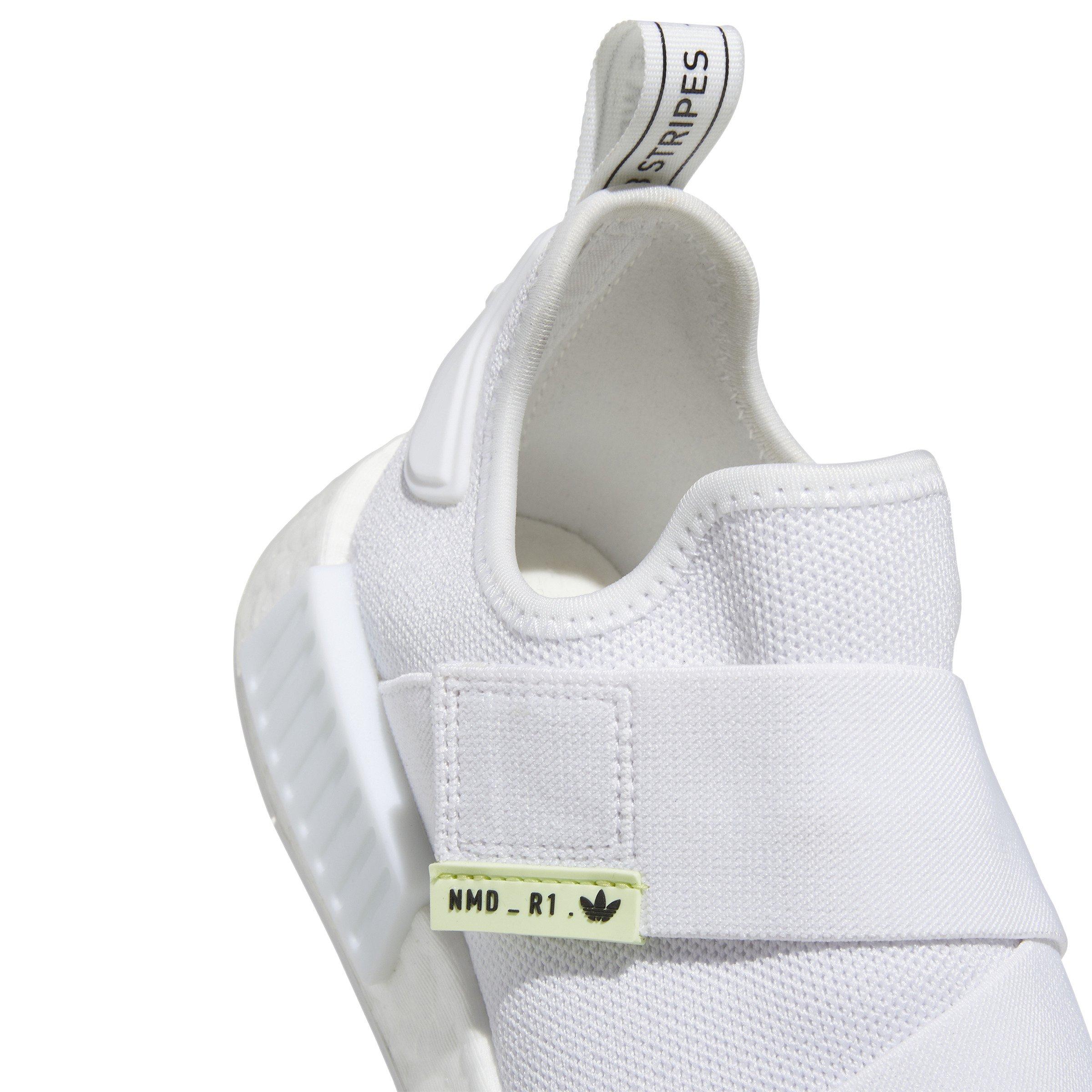 adidas Originals NMD_R1 "Ftwr White/Ftwr White/Core Black" Women's Shoe - WHITE Thumbnail View 8