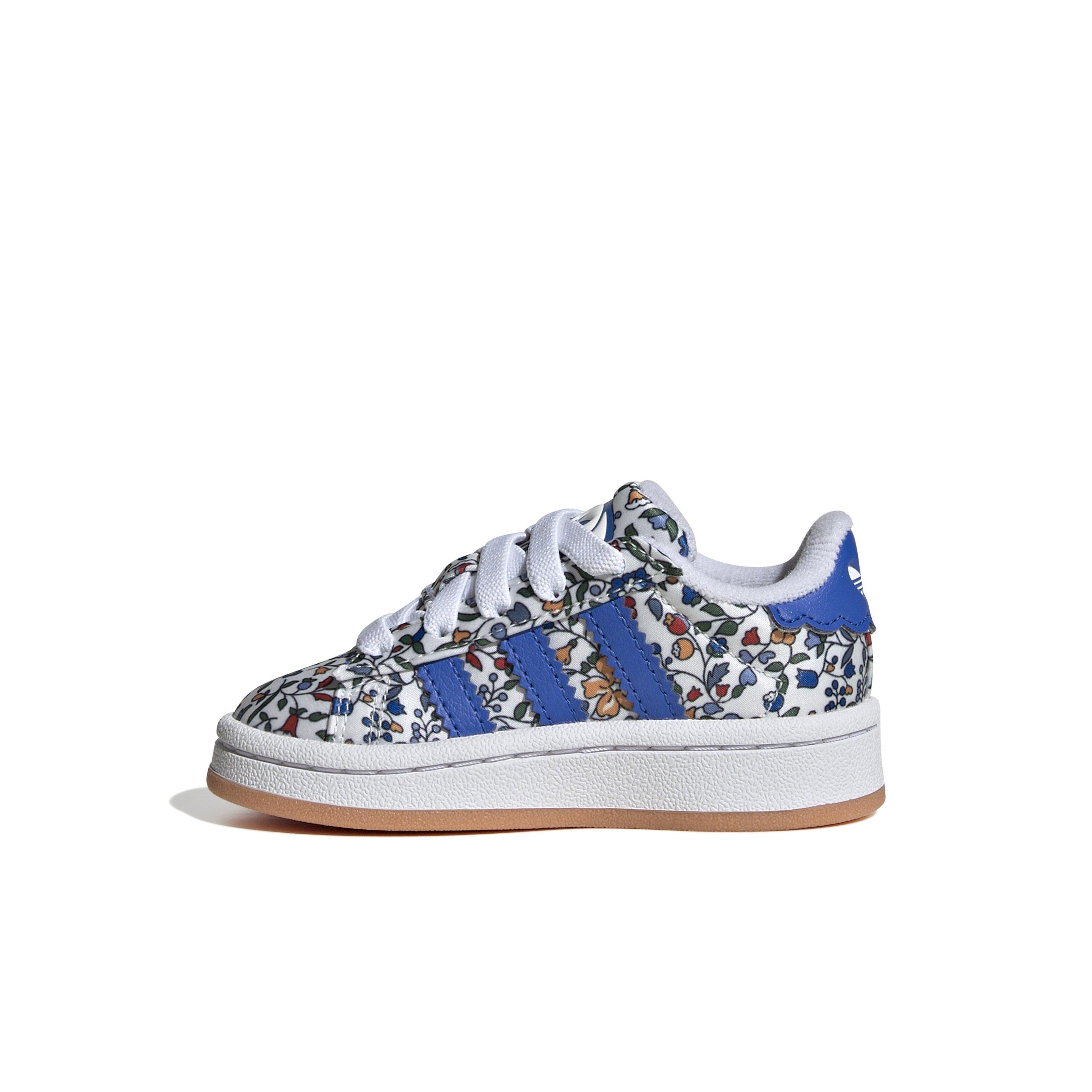 adidas Originals Campus 00s x Liberty London Comfort Closure Infant Girls' "Blue/Off White" Shoe