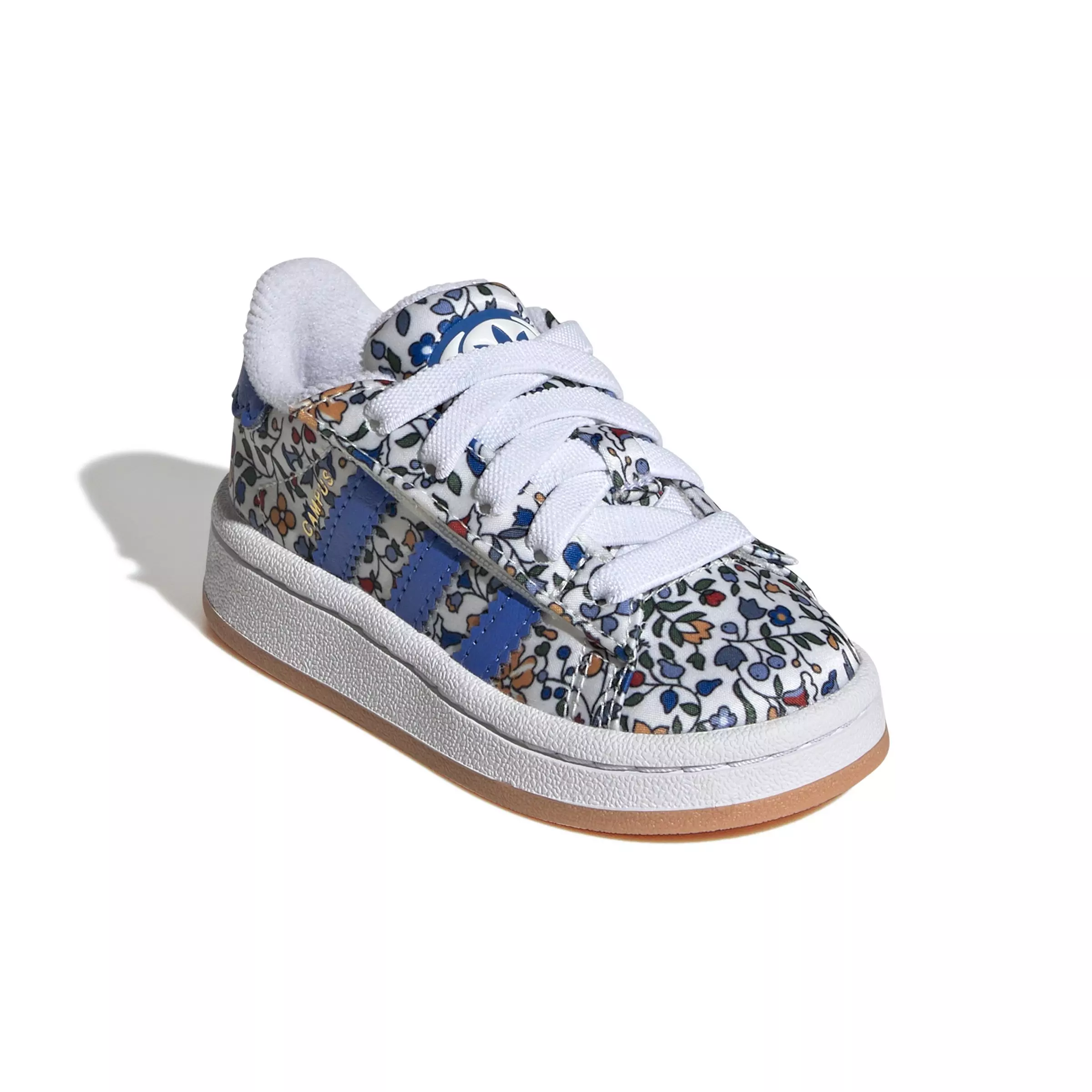 adidas Originals Campus 00s x Liberty London Comfort Closure "Blue/Off White" Infant Girls' Shoe - BLUE/OFF WHITE