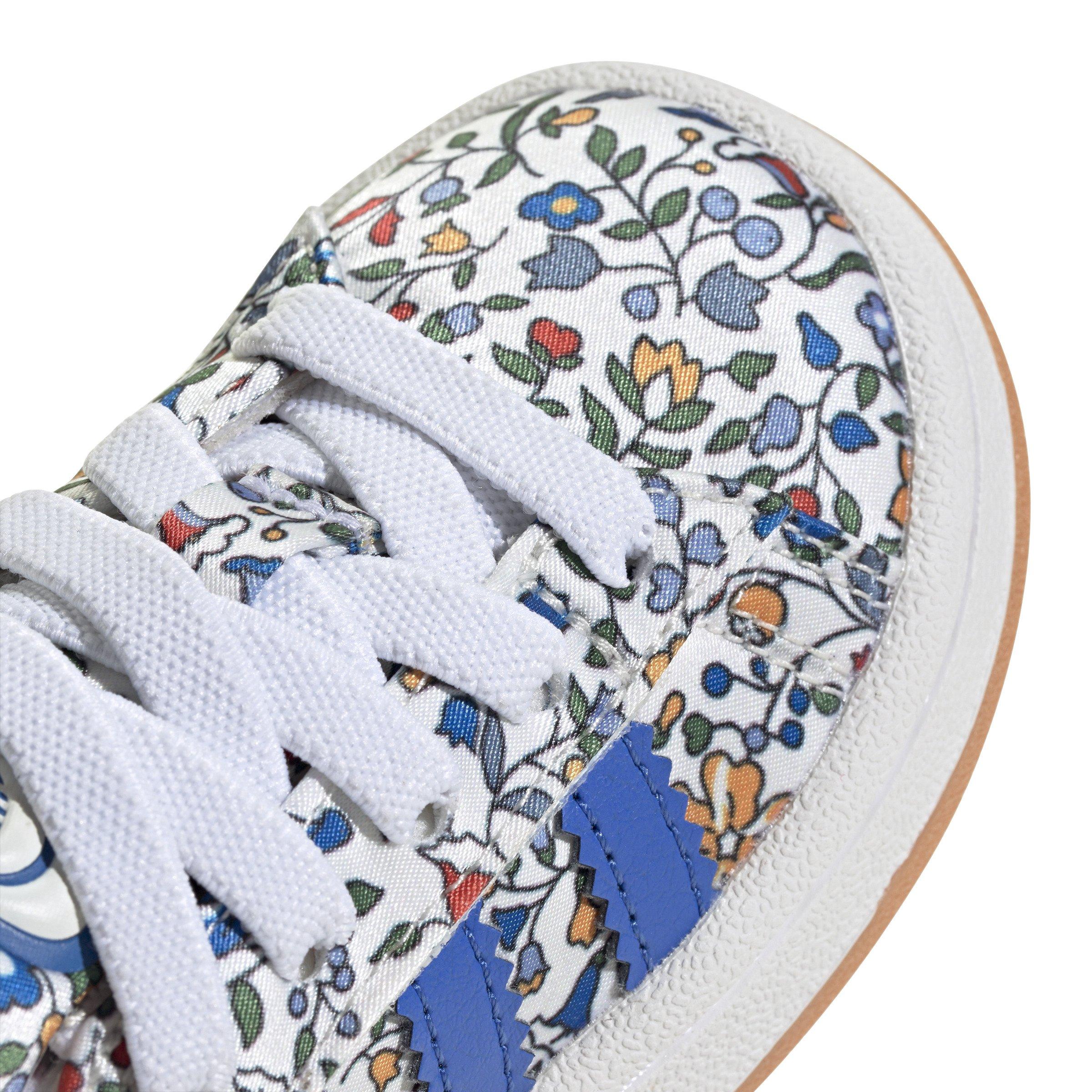 adidas Originals Campus 00s x Liberty London Comfort Closure Infant Girls' "Blue/Off White" Shoe