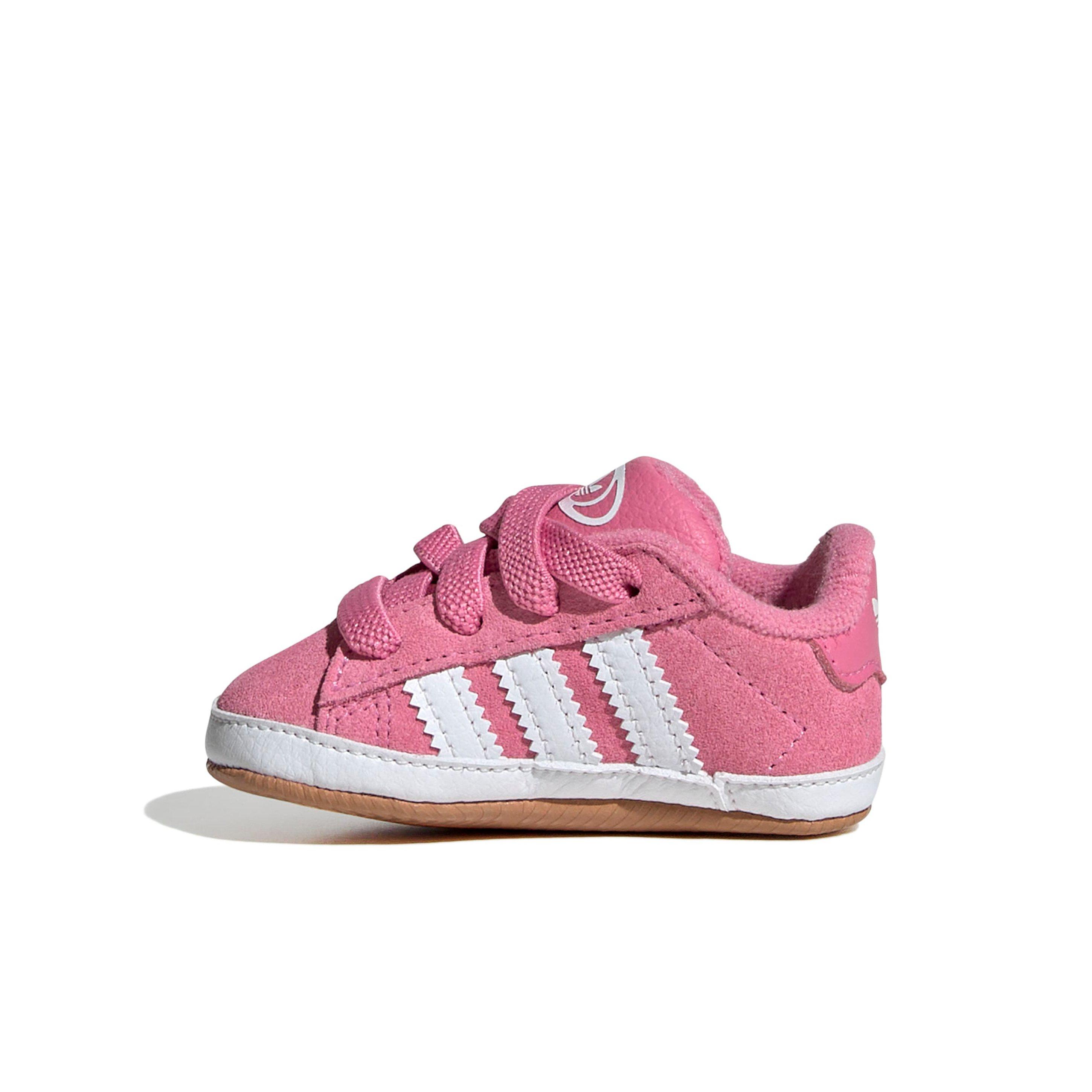 adidas Originals Campus Crib Infant Girls' "Bliss Pink/Ftwr White/Gum 2" Shoe