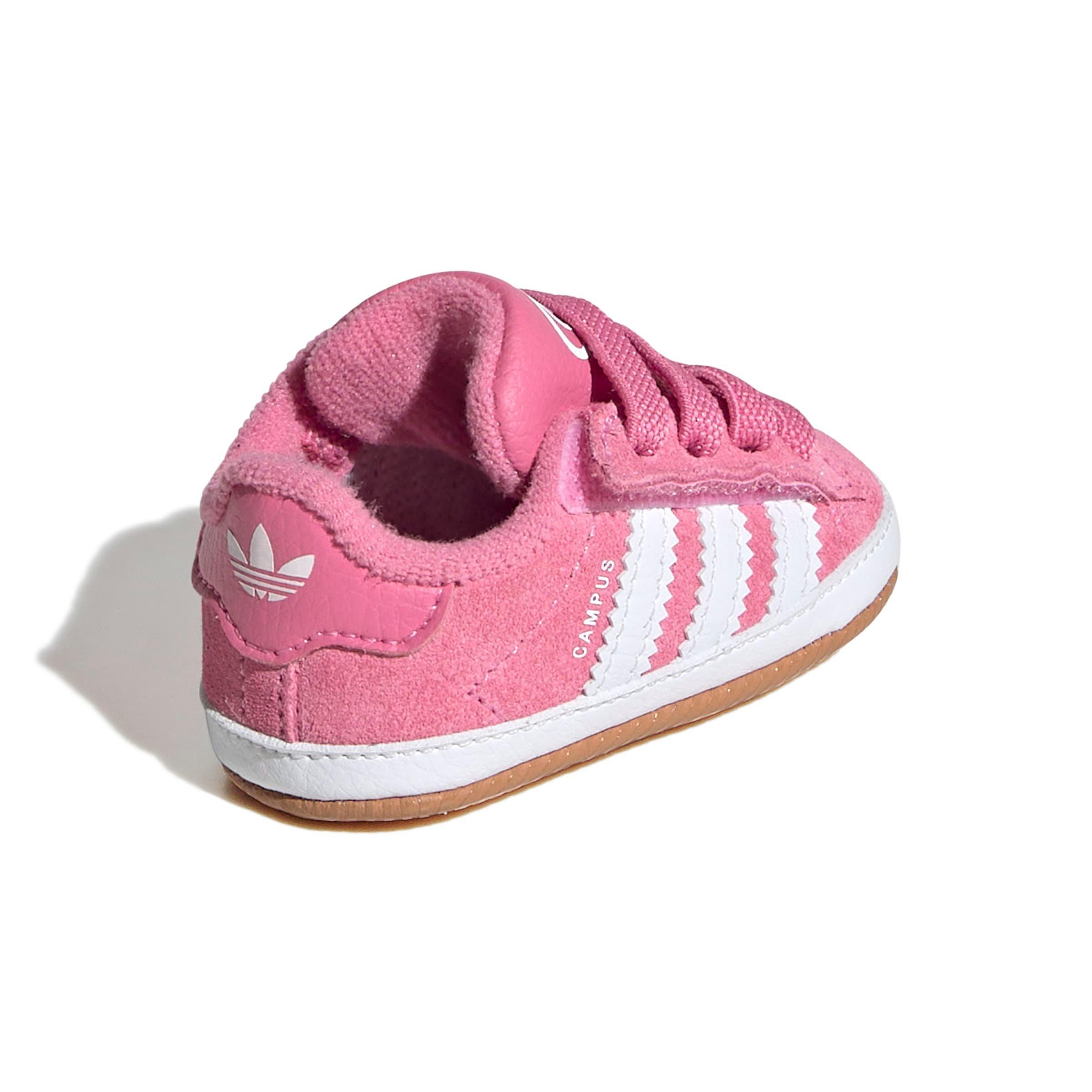 adidas Originals Campus Crib Infant Girls' "Bliss Pink/Ftwr White/Gum 2" Shoe