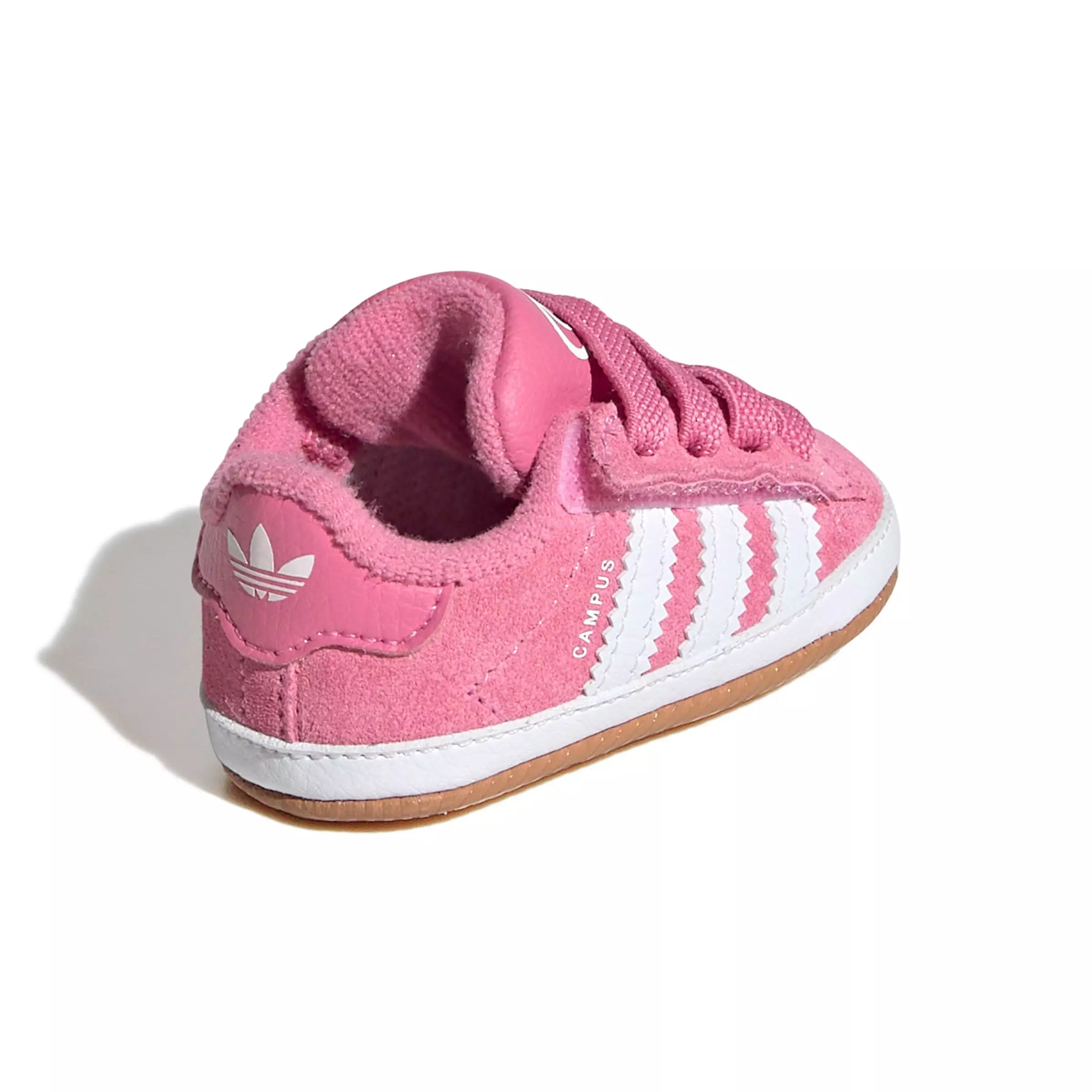 adidas Originals Campus Crib "Bliss Pink/Ftwr White/Gum 2" Infant Girls' Shoe - PINK/WHITE/GUM