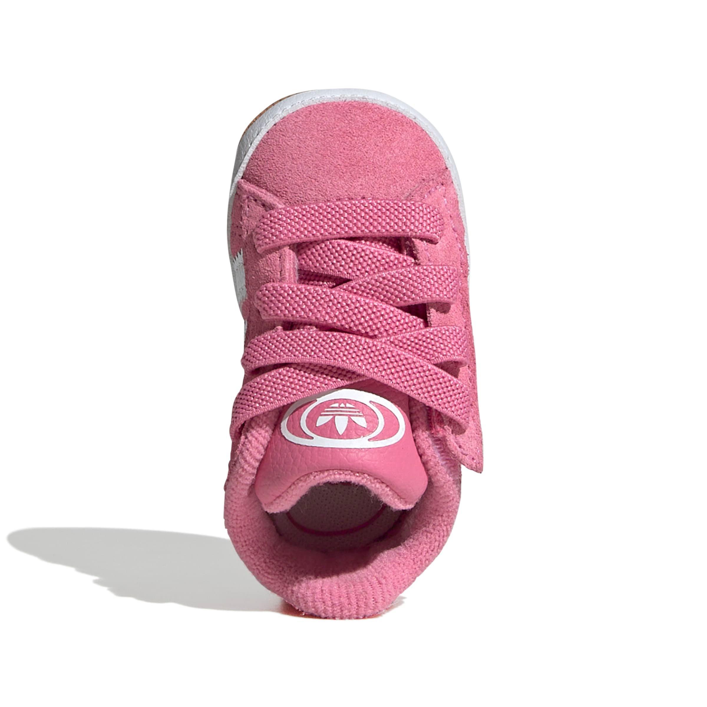 adidas Originals Campus Crib Infant Girls' "Bliss Pink/Ftwr White/Gum 2" Shoe