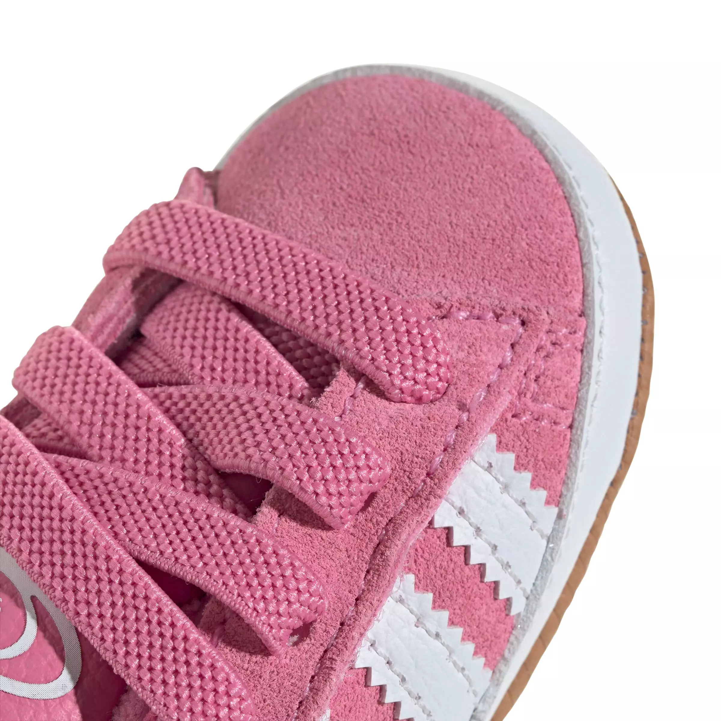 adidas Originals Campus Crib "Bliss Pink/Ftwr White/Gum 2" Infant Girls' Shoe - PINK/WHITE/GUM