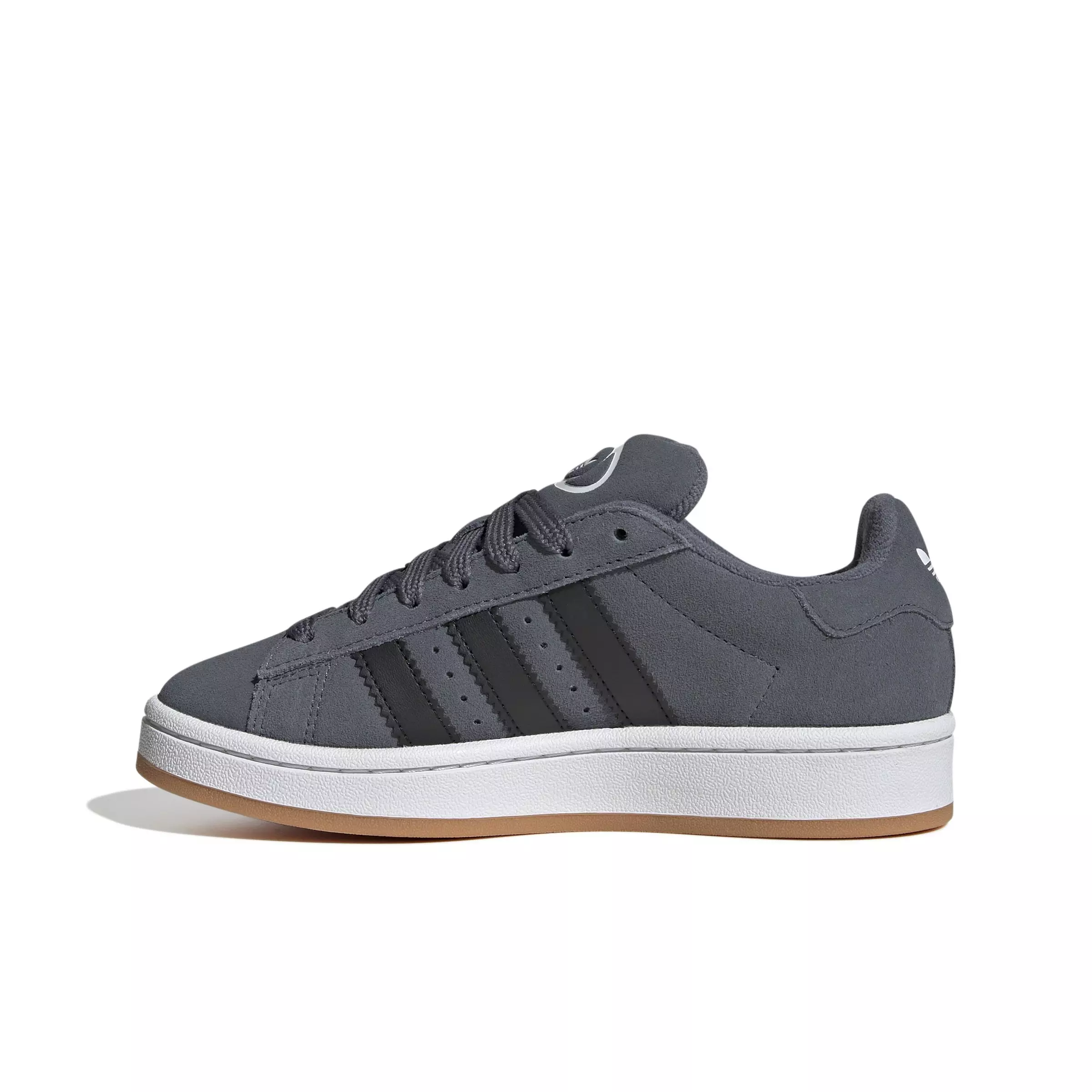 adidas Originals Campus 00s "Onix/Ftwr White/Gum 2" Grade School Boys' Shoe - ONIX/WHITE/GUM