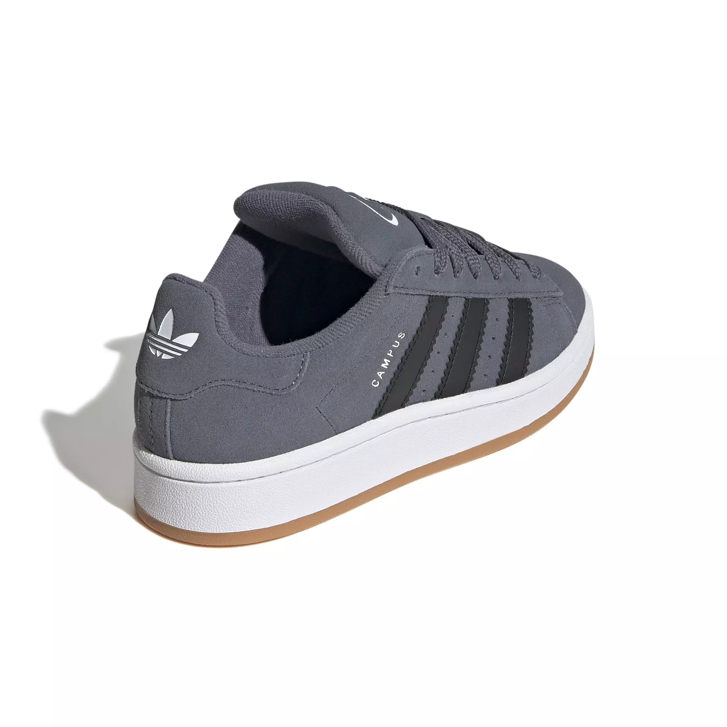 adidas Originals Campus 00s "Onix/Ftwr White/Gum 2" Grade School Boys' Shoe - ONIX/WHITE/GUM