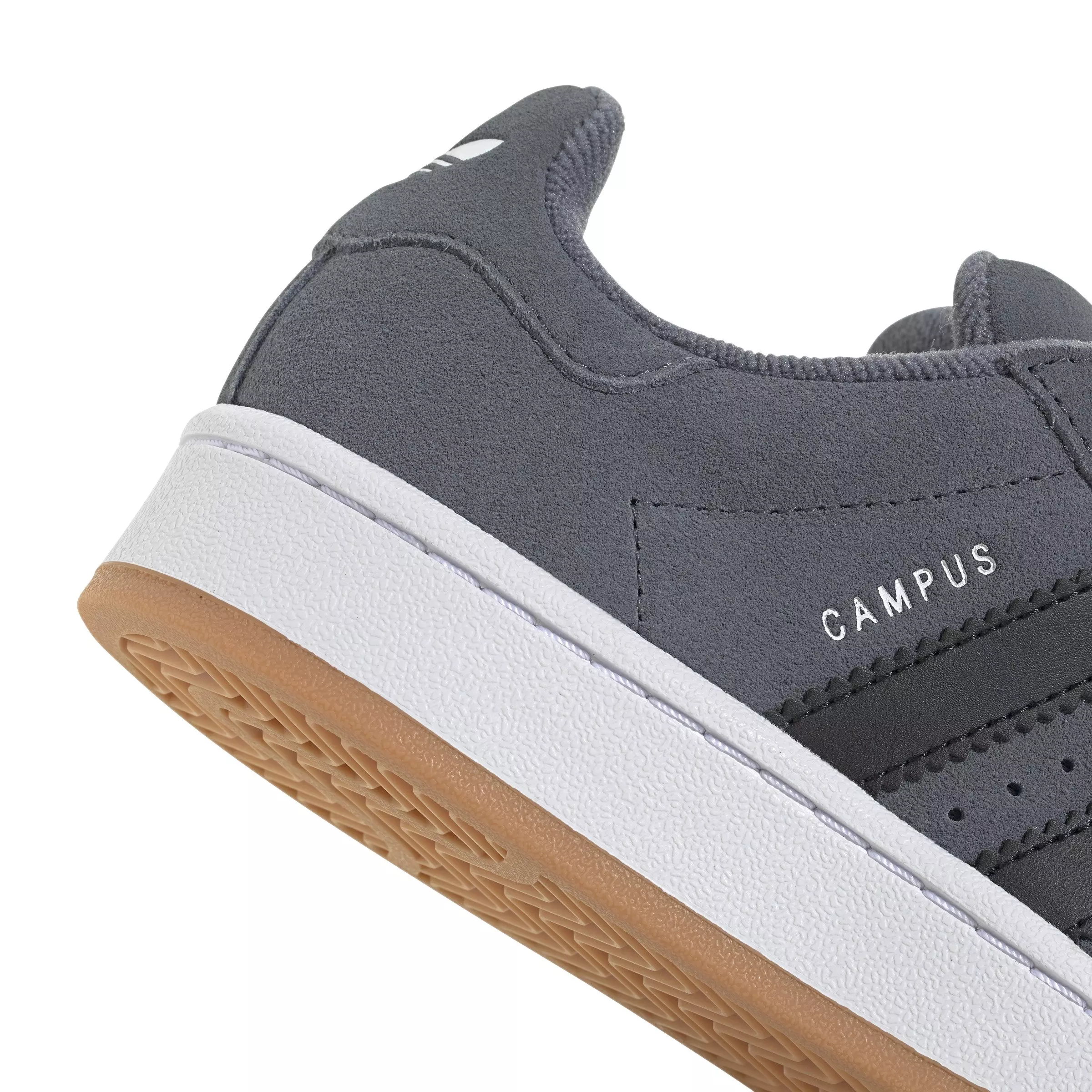 adidas Originals Campus 00s "Onix/Ftwr White/Gum 2" Grade School Boys' Shoe - ONIX/WHITE/GUM