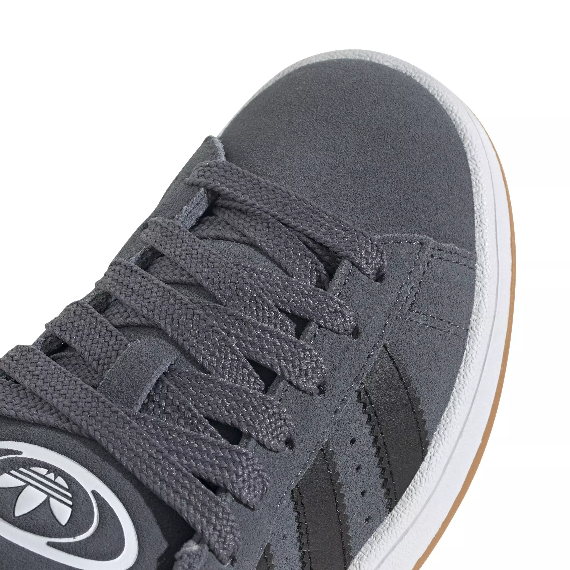 adidas Originals Campus 00s "Onix/Ftwr White/Gum 2" Grade School Boys' Shoe - ONIX/WHITE/GUM