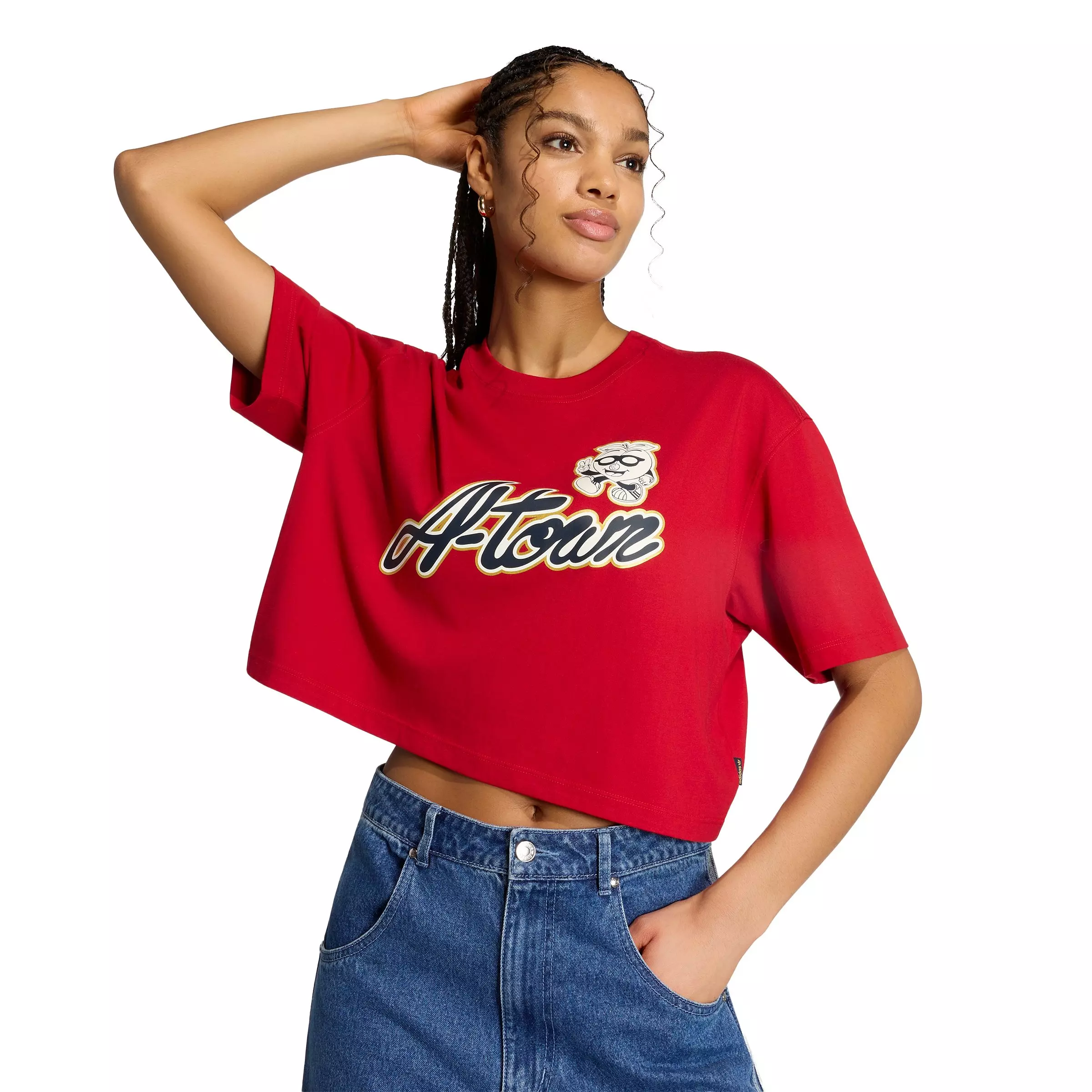 adidas Originals Women's FIFA World Cup 26&trade; Host City Atlanta T-Shirt - Red - RED
