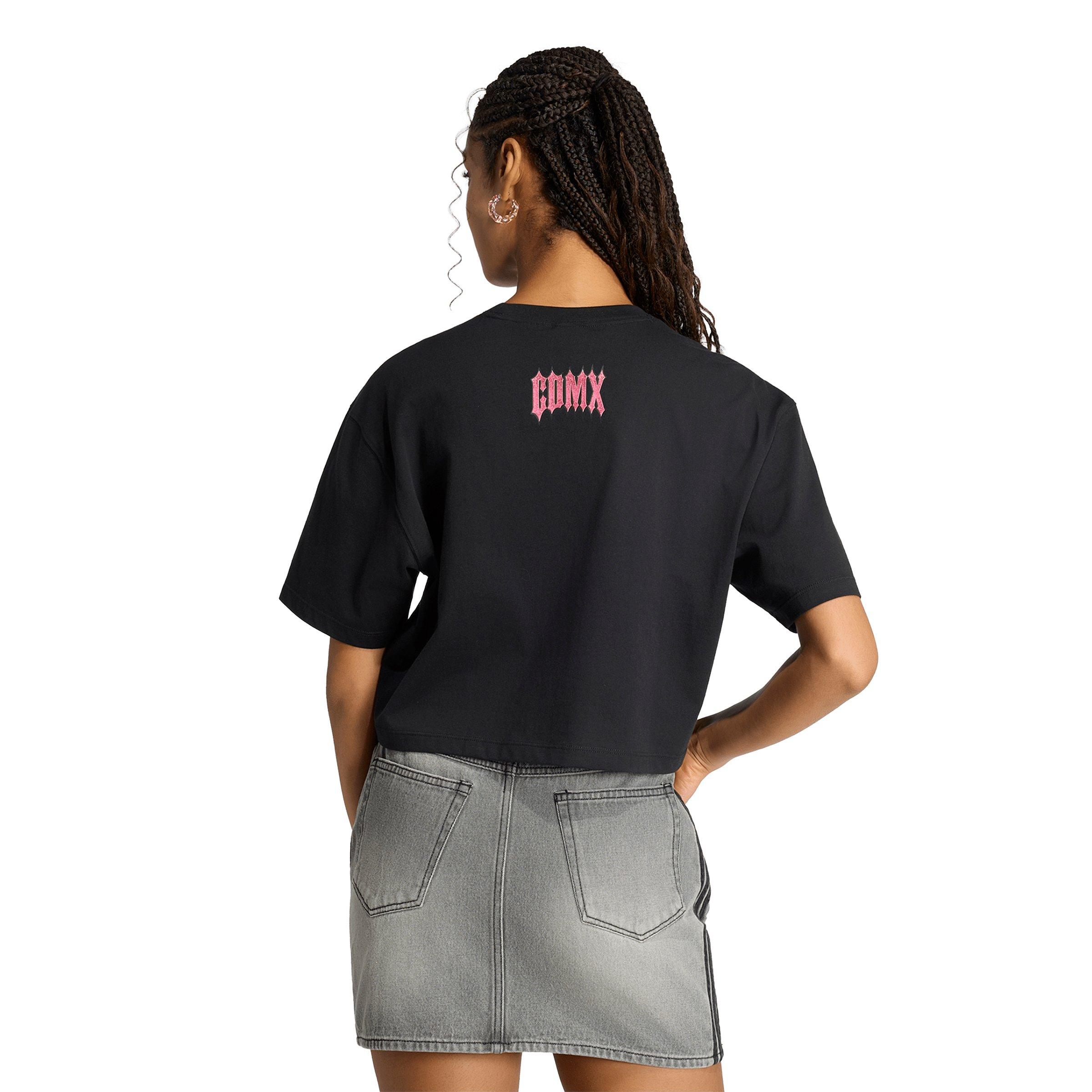 adidas Originals Women's FIFA World Cup 26&trade; Host City Mexico City T-Shirt - Black - BLACK Thumbnail View 2