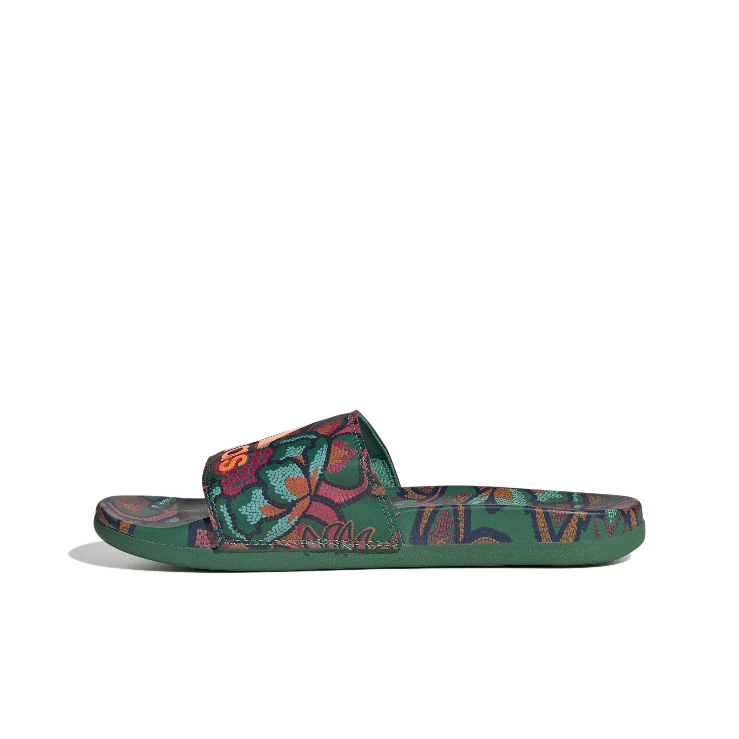 Adilette best sale bold green