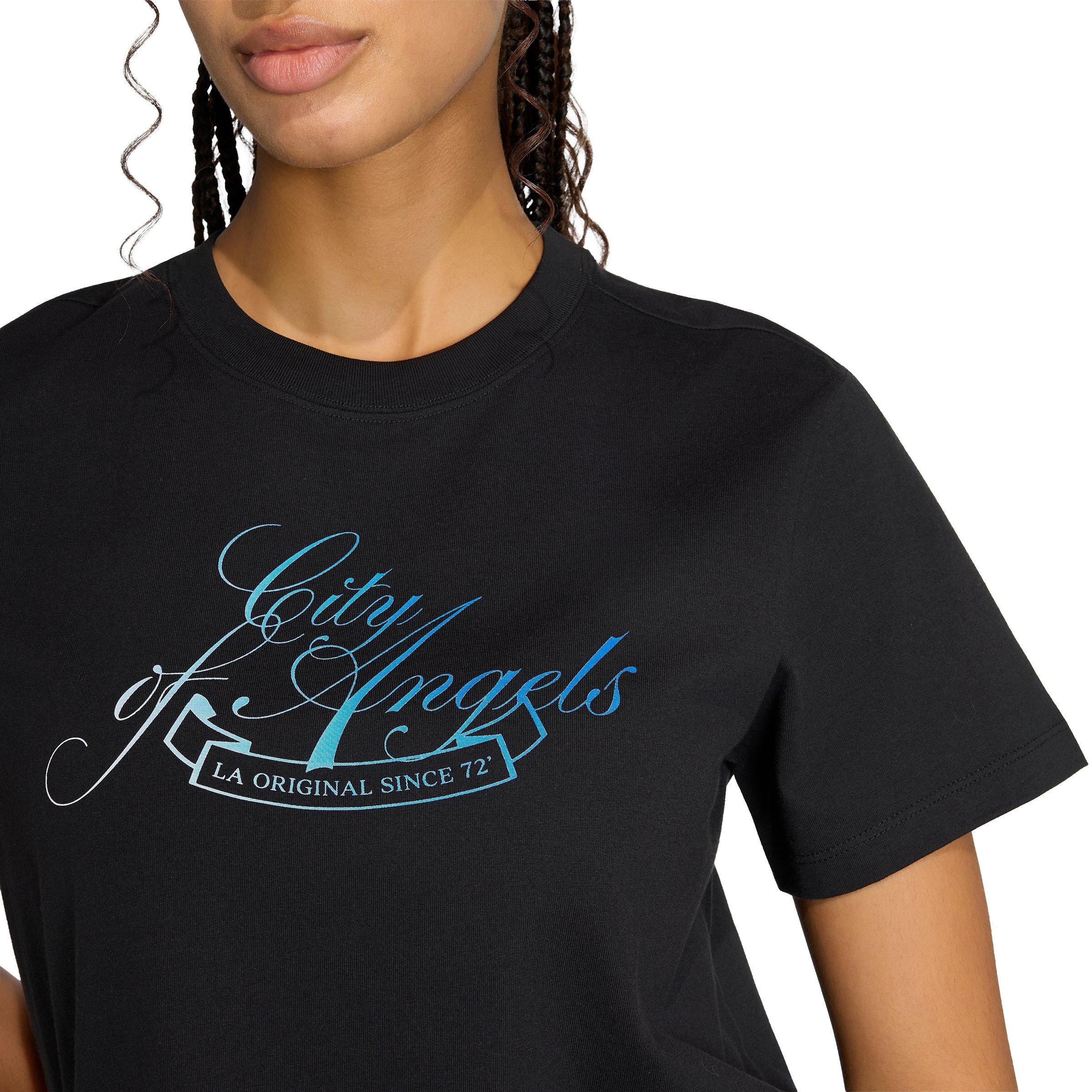 adidas Originals Women's FIFA World Cup 26&trade; Host City Los Angeles T-Shirt - Black - BLACK Thumbnail View 3