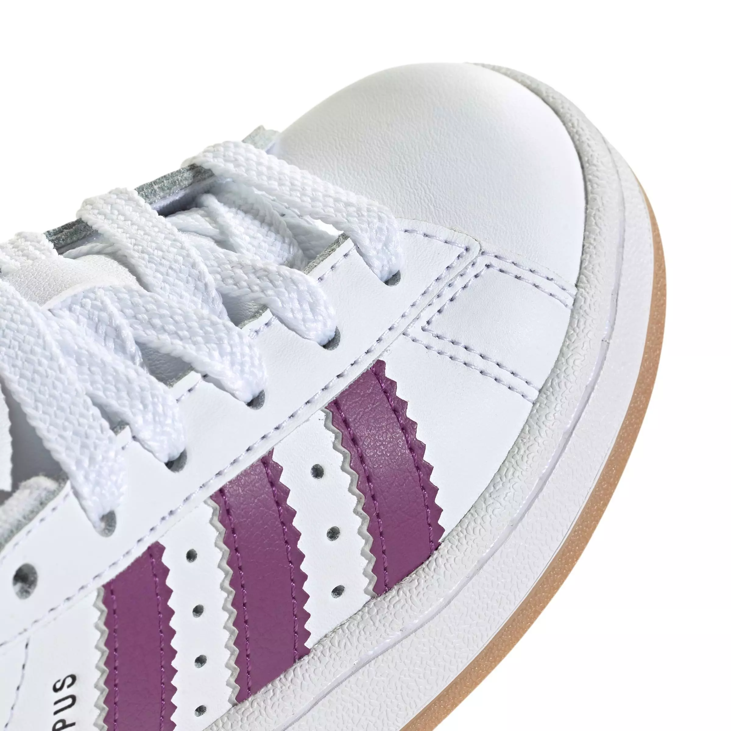 adidas Originals Campus 00s "Ftwr White/Rich Mauve/Core Black" Preschool Girls' Shoe - WHITE/MAUVE/BLACK