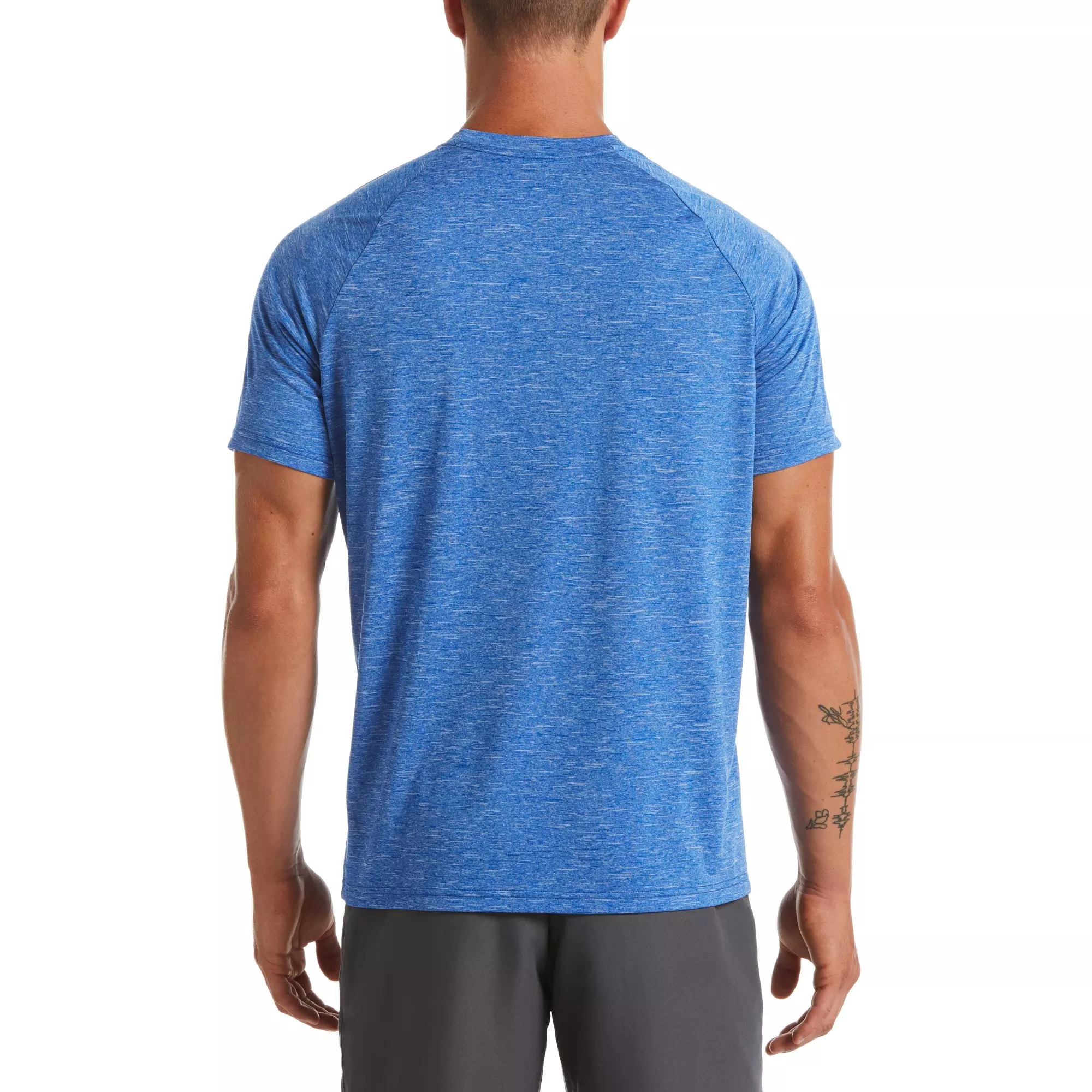 Nike Men's Short Sleeve Hydroguard Swim Shirt -Royal - ROYAL