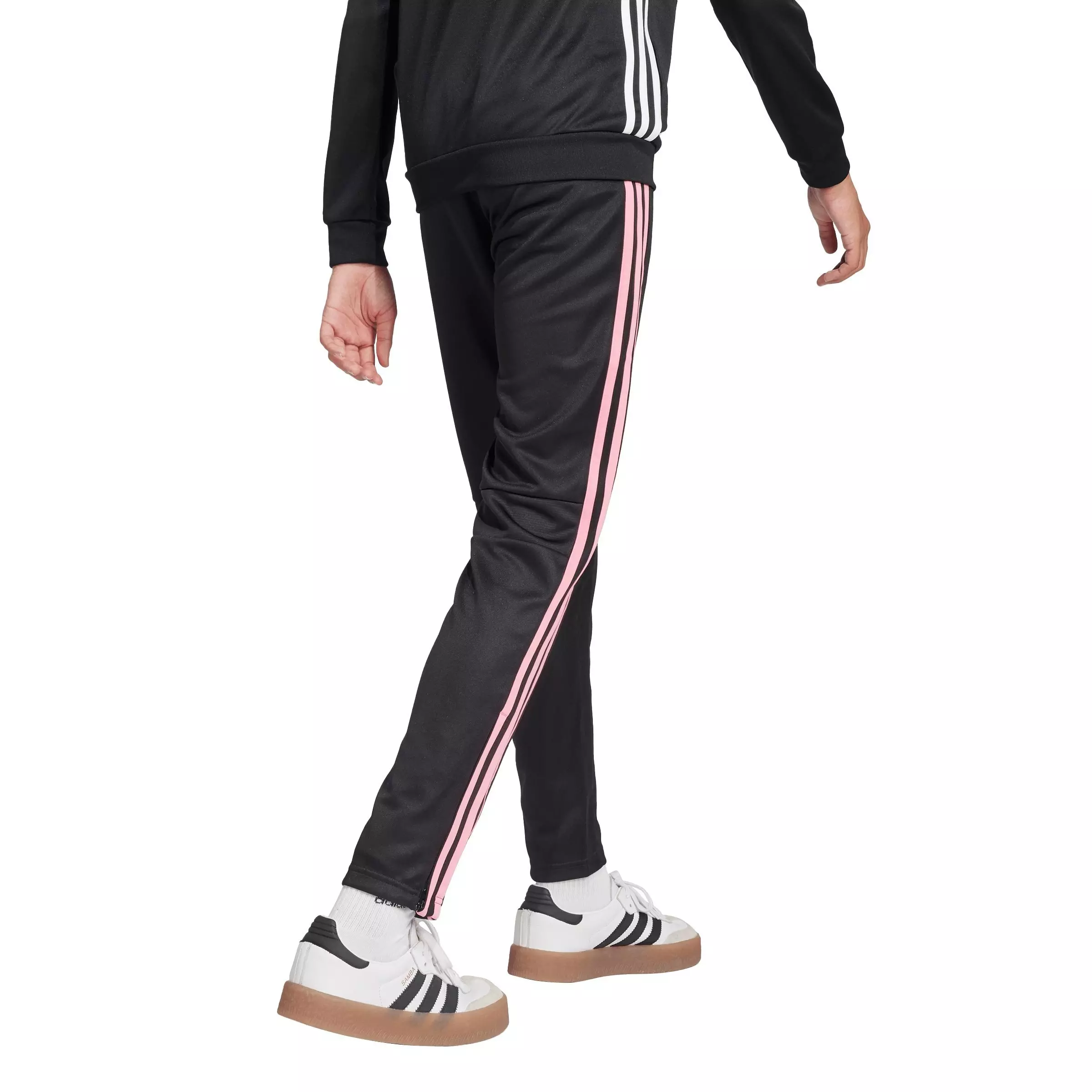 adidas Big Girls' Tiro 25 Essentials Training Tracksuit Bottom - Black - BLACK