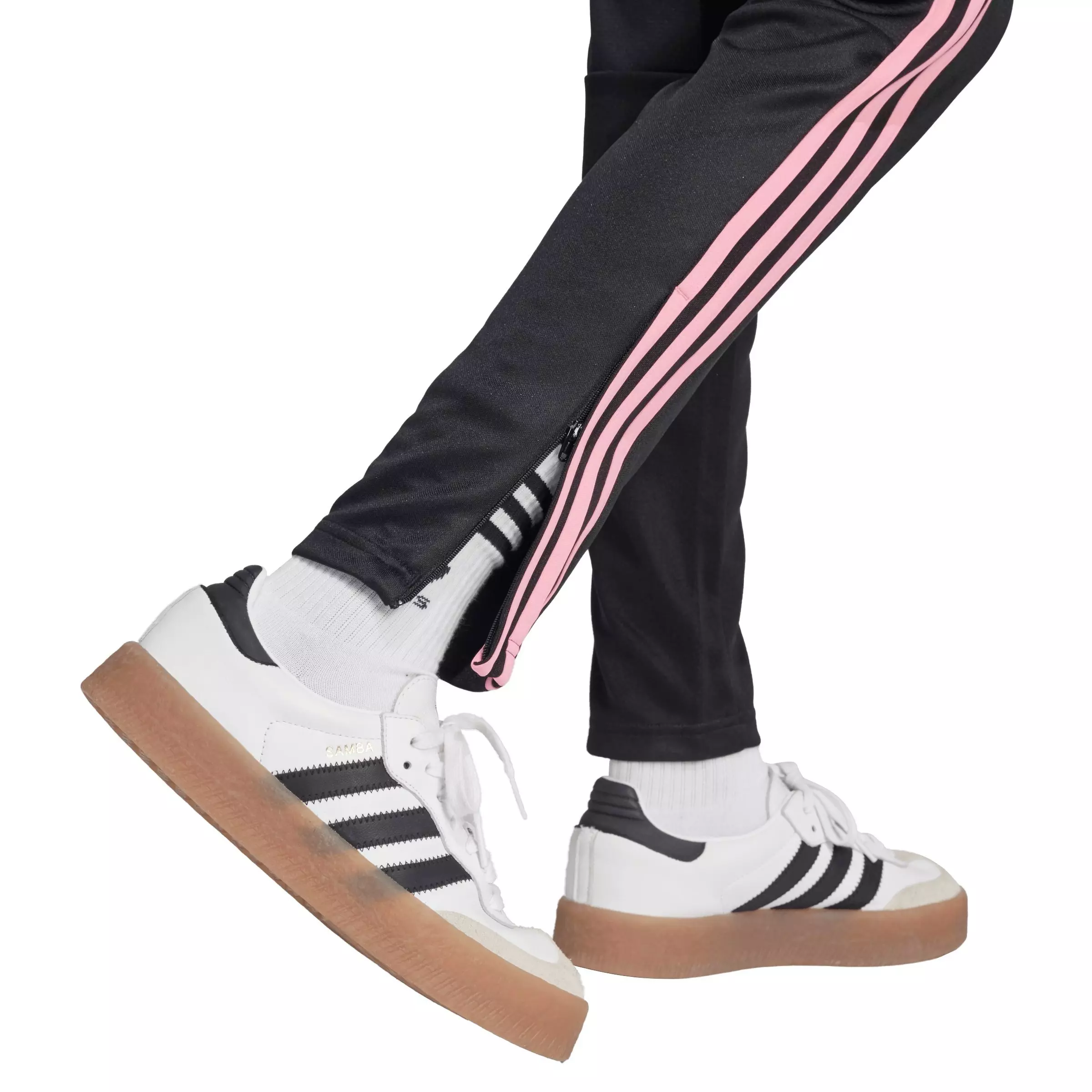 adidas Big Girls' Tiro 25 Essentials Training Tracksuit Bottom - Black - BLACK