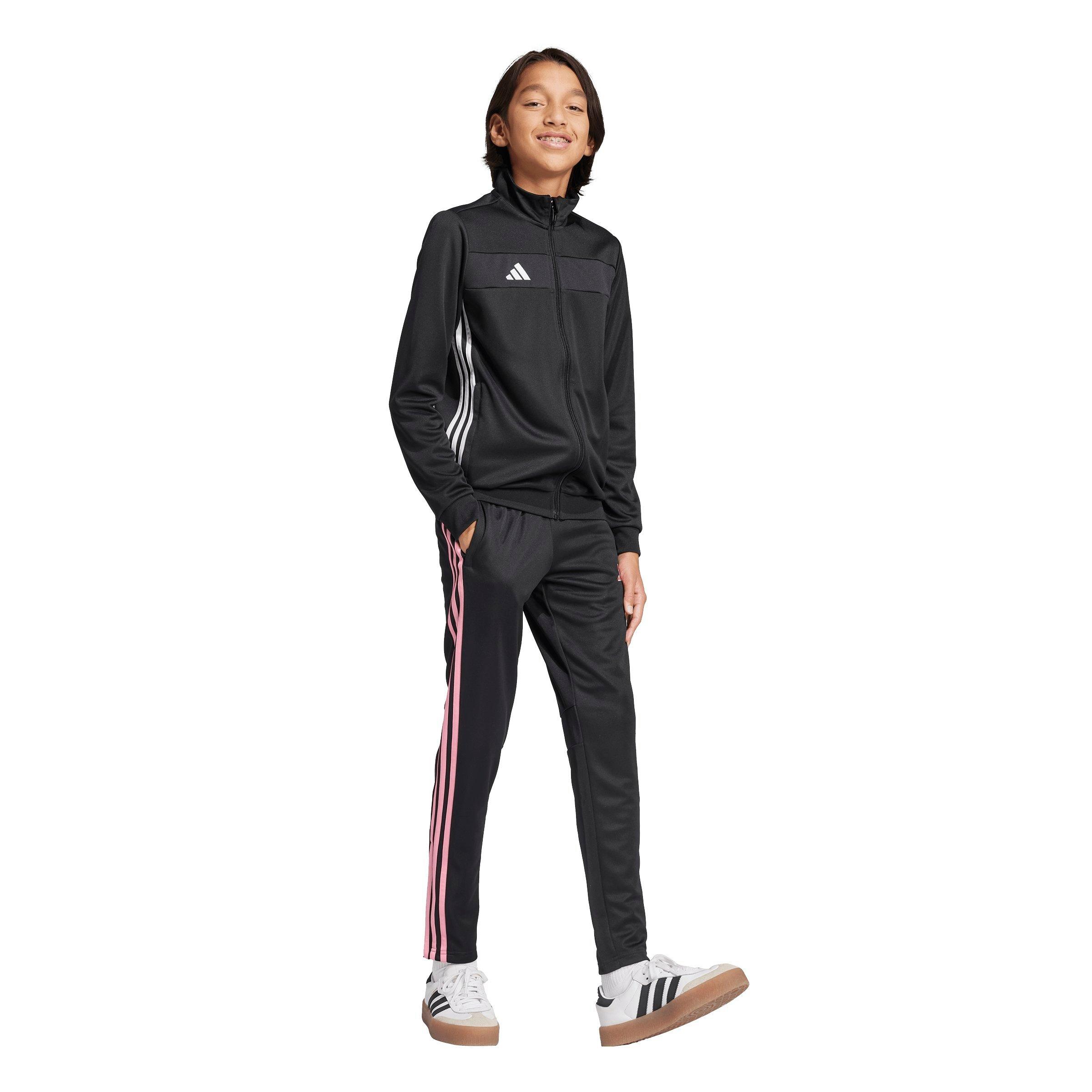 adidas Tiro 25 Essentials Big Girls' Black Training Tracksuit Bottom