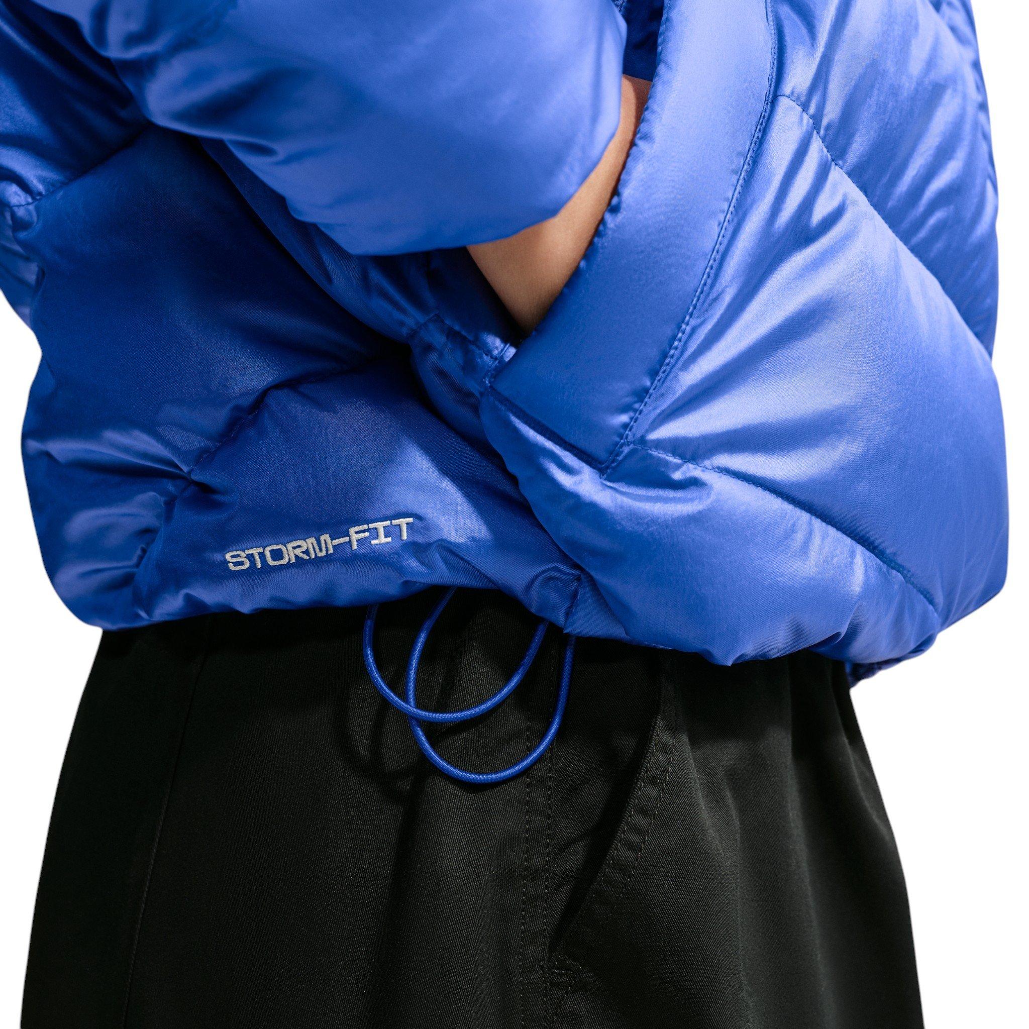 Nike Women's Sportswear Windpuffer Therma-FIT Hooded Down Jacket - Royal - ROYAL