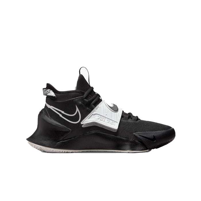 Nike Future Court 3 "Black/White" Grade School Boys' Basketball Shoe - BLACK Thumbnail View 1