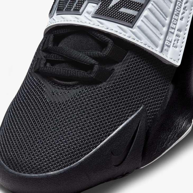 Nike Future Court 3 "Black/White" Grade School Boys' Basketball Shoe - BLACK Thumbnail View 7