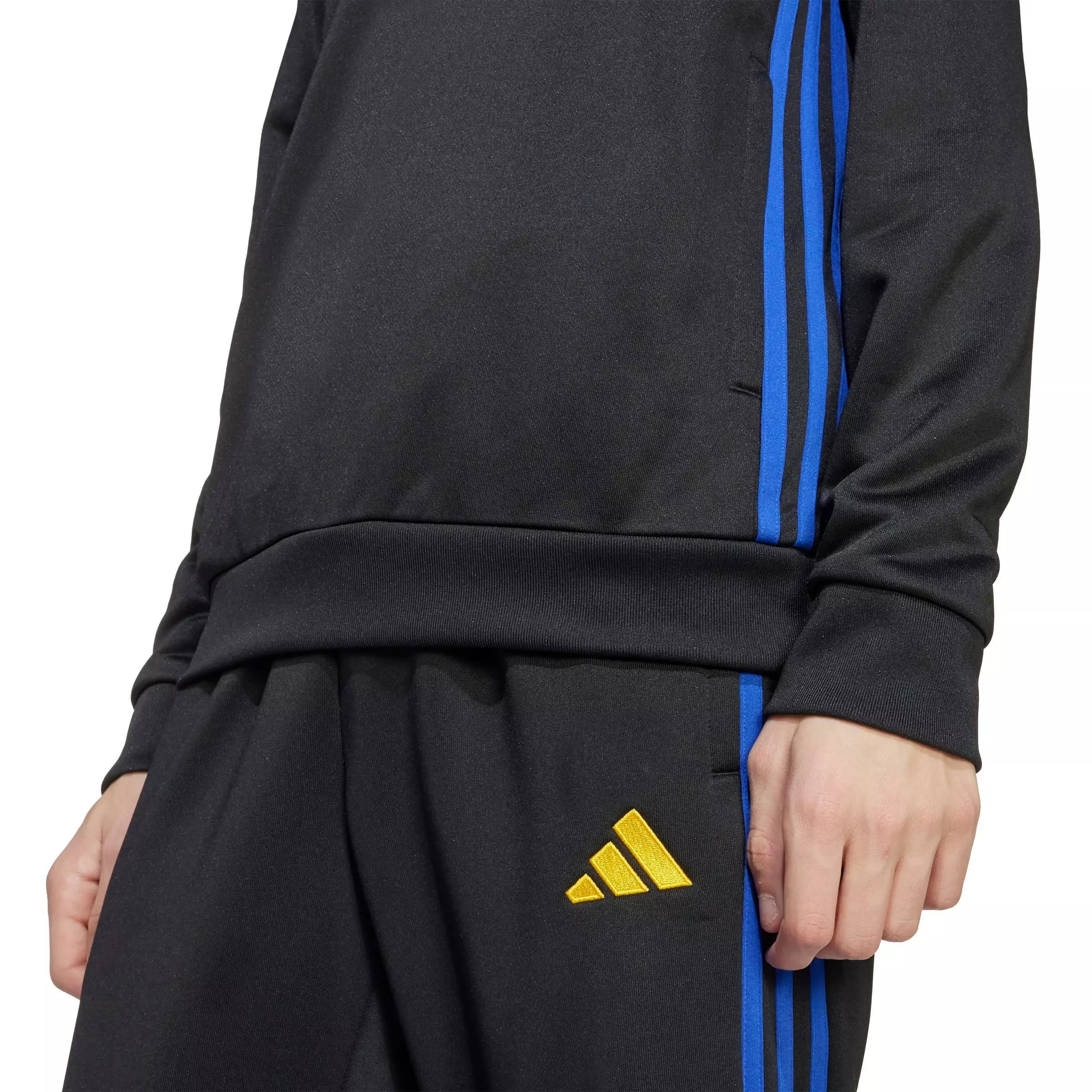 adidas Big Boys' Tiro 25 Essentials Sweat Hoodie - Black - BLACK