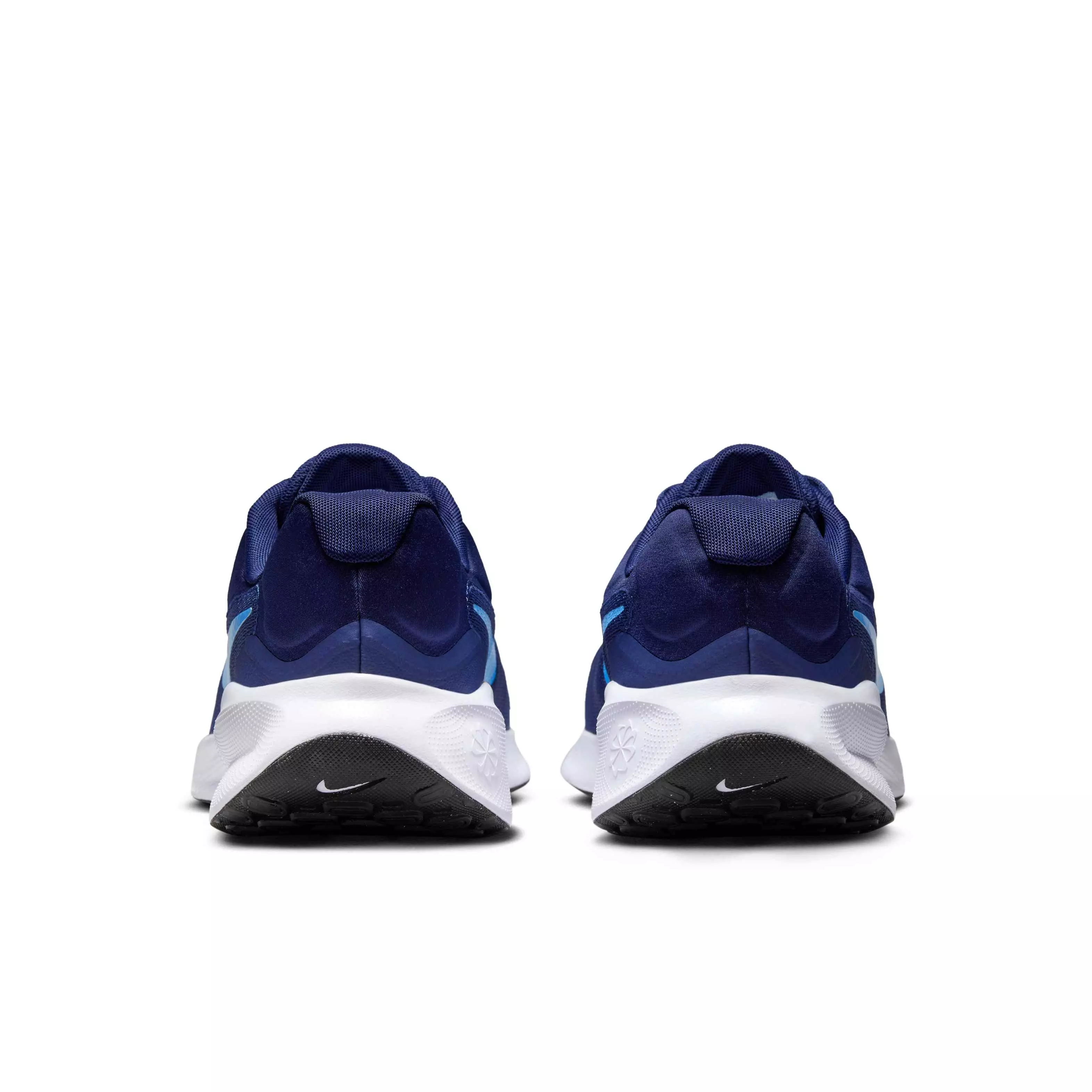 Nike Revolution 7 "Blue Void/White/Black/University Blue" Men's Wide Running Shoe - BLUE/WHITE/BLACK