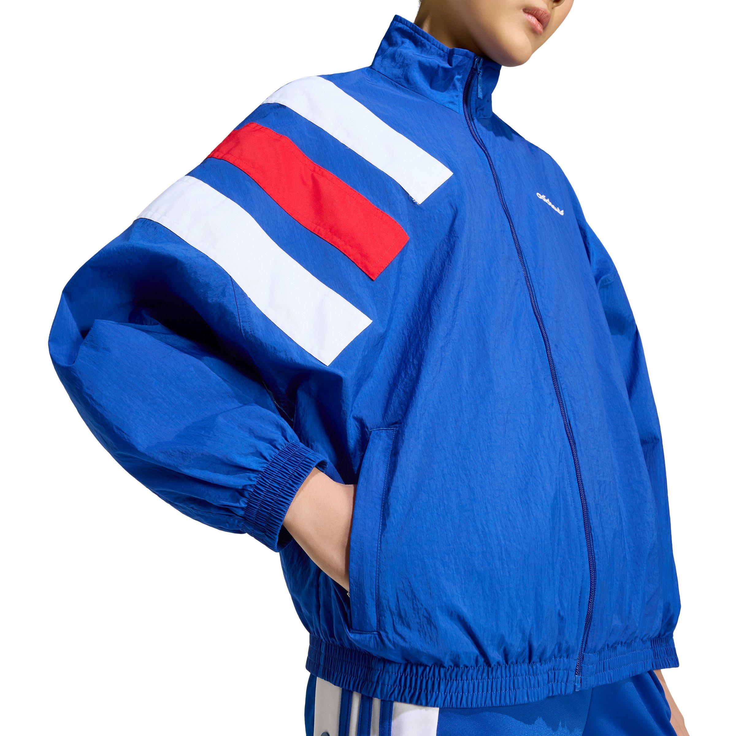 adidas Originals Women's Blocking Track Jacket - Royal - ROYAL Thumbnail View 4