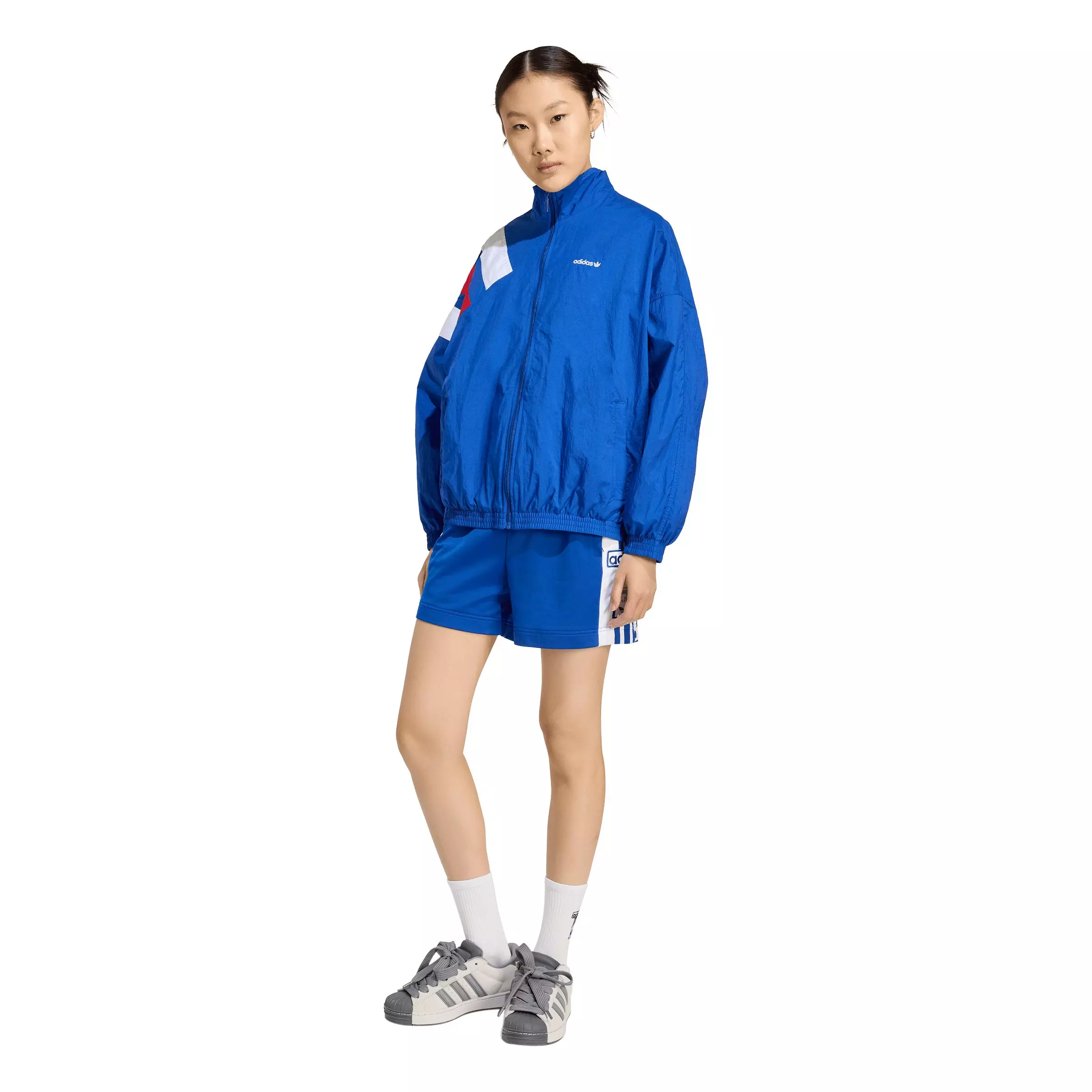 adidas Originals Women's Blocking Track Jacket - Royal - ROYAL
