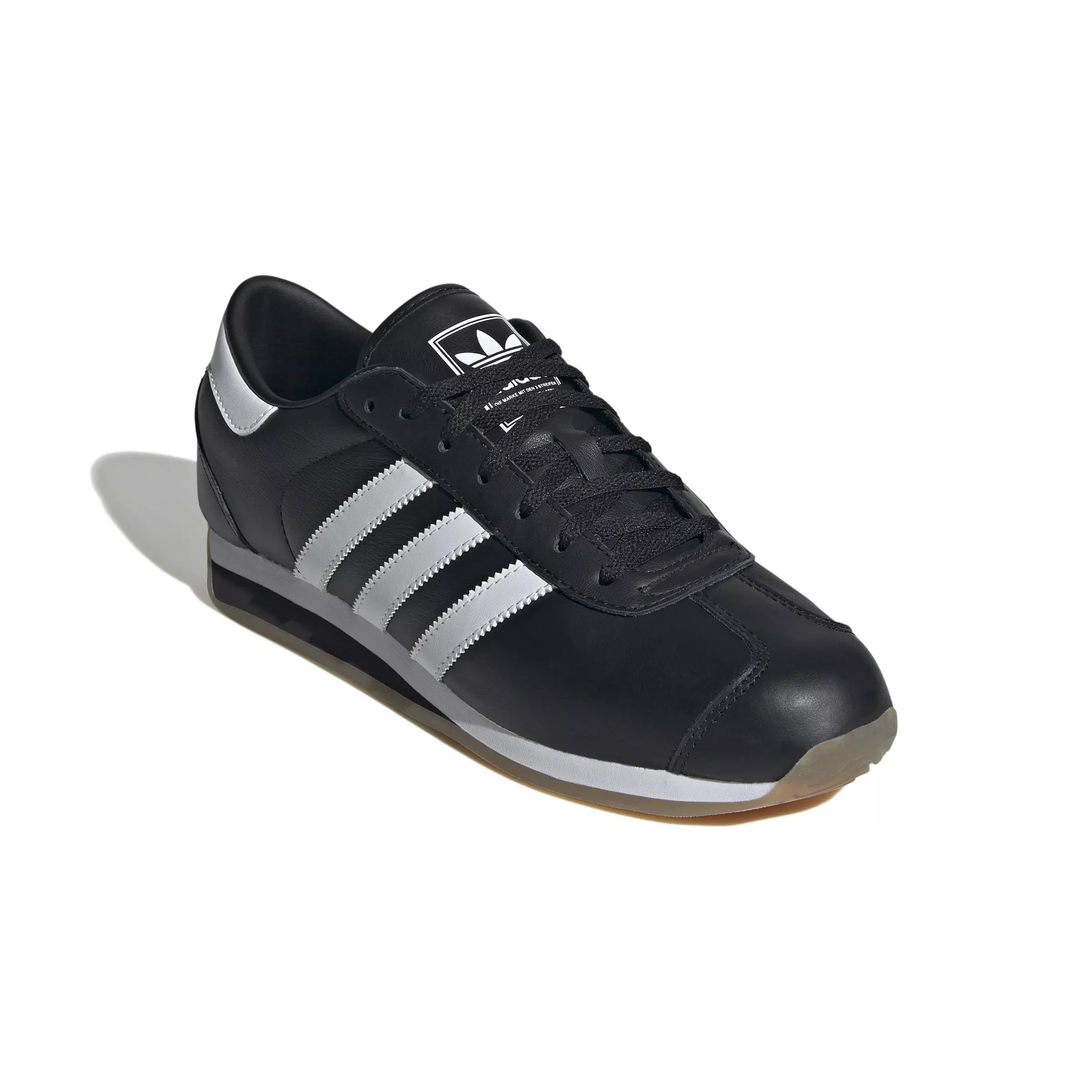 adidas Originals Country II "Core Black/Ftwr White/Carbon" Men's Shoe - BLACK/WHITE/CARBON