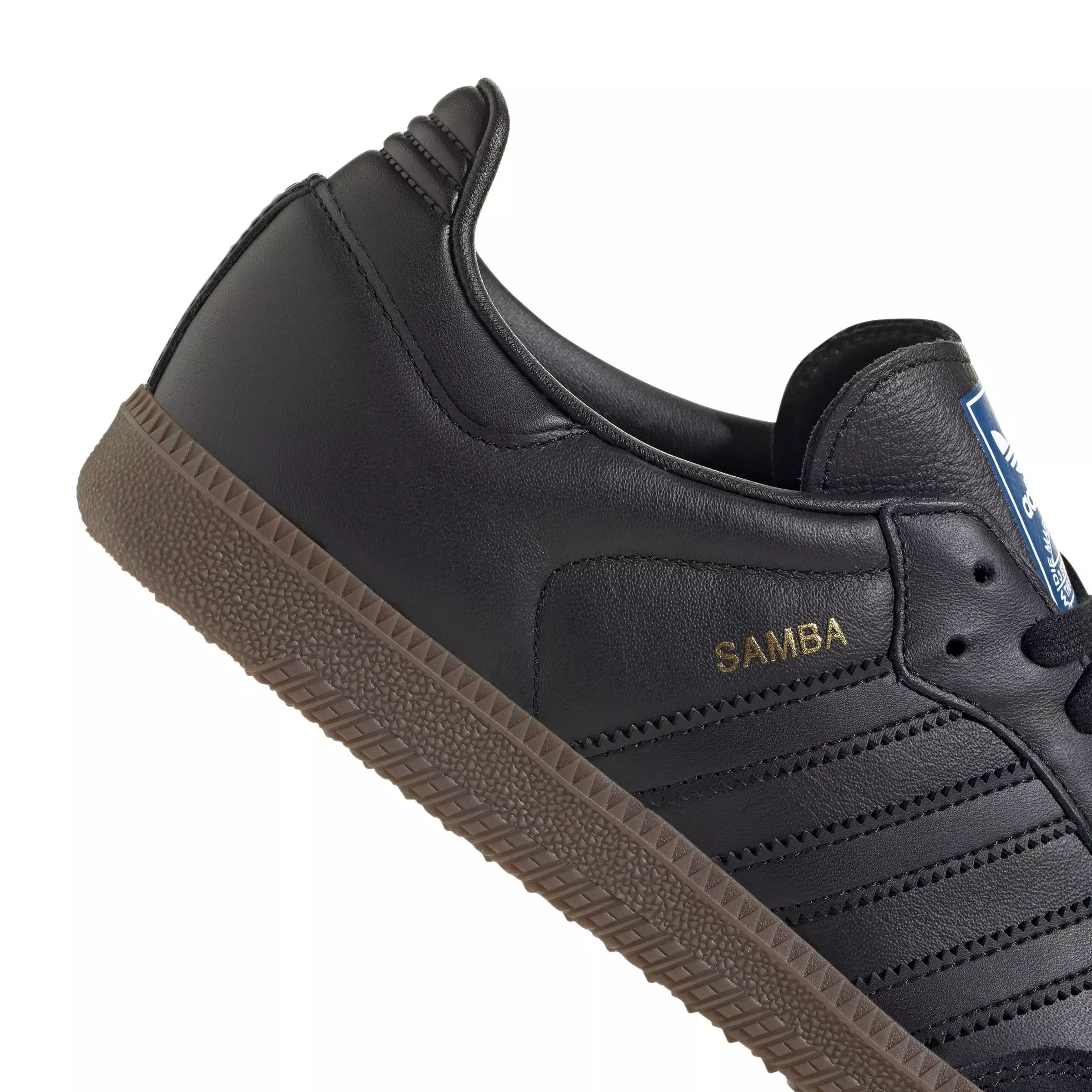 adidas Originals Samba OG "Core Black/Core Black/Gum 5" Men's Shoe - BLACK/BLACK/GUM